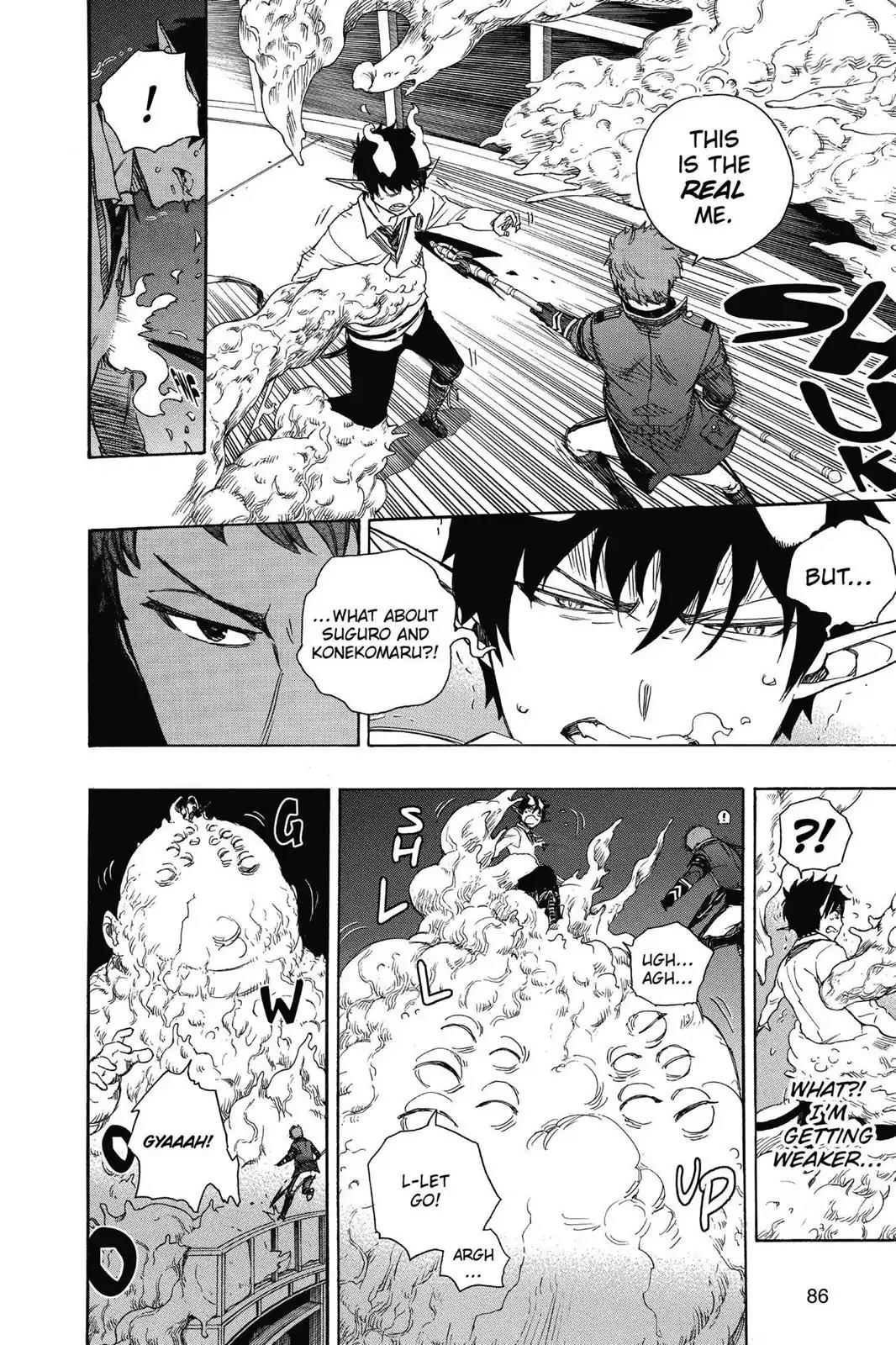 Ao no Exorcist Chapter 60 page 6 - Chapter 60: Just Being Around Them Irritates Me