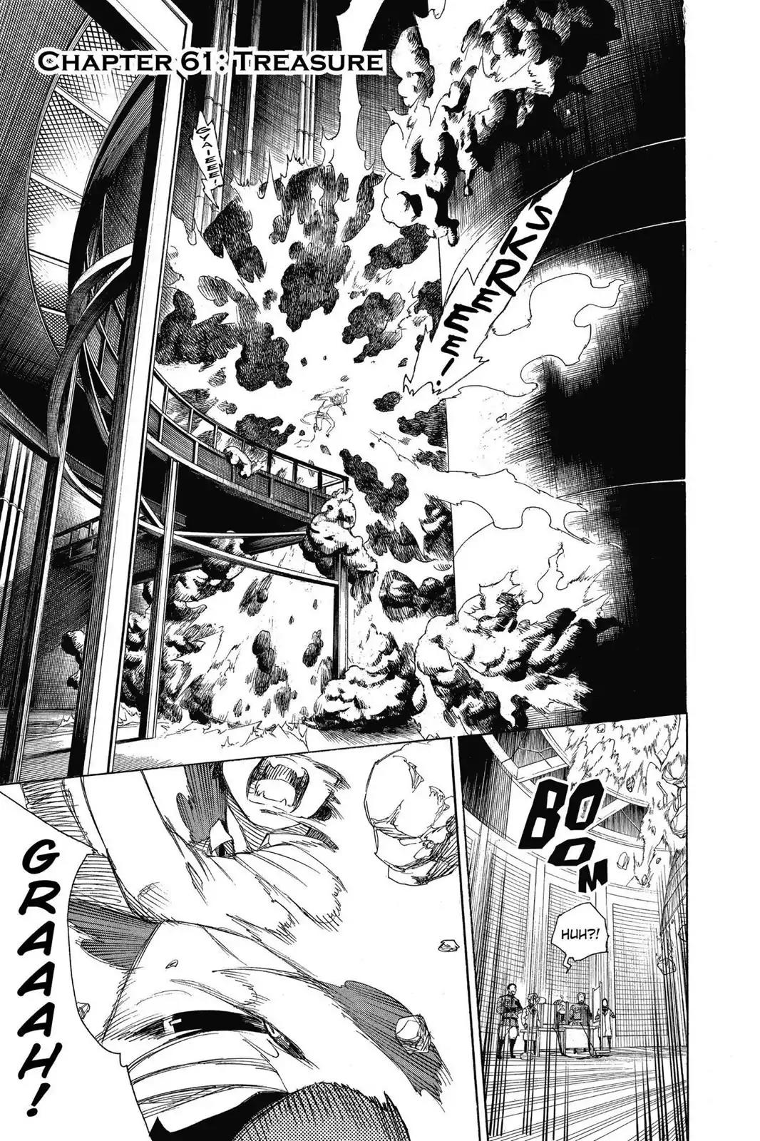 Ao no Exorcist Chapter 61 page 1 - Chapter 61: Treasure