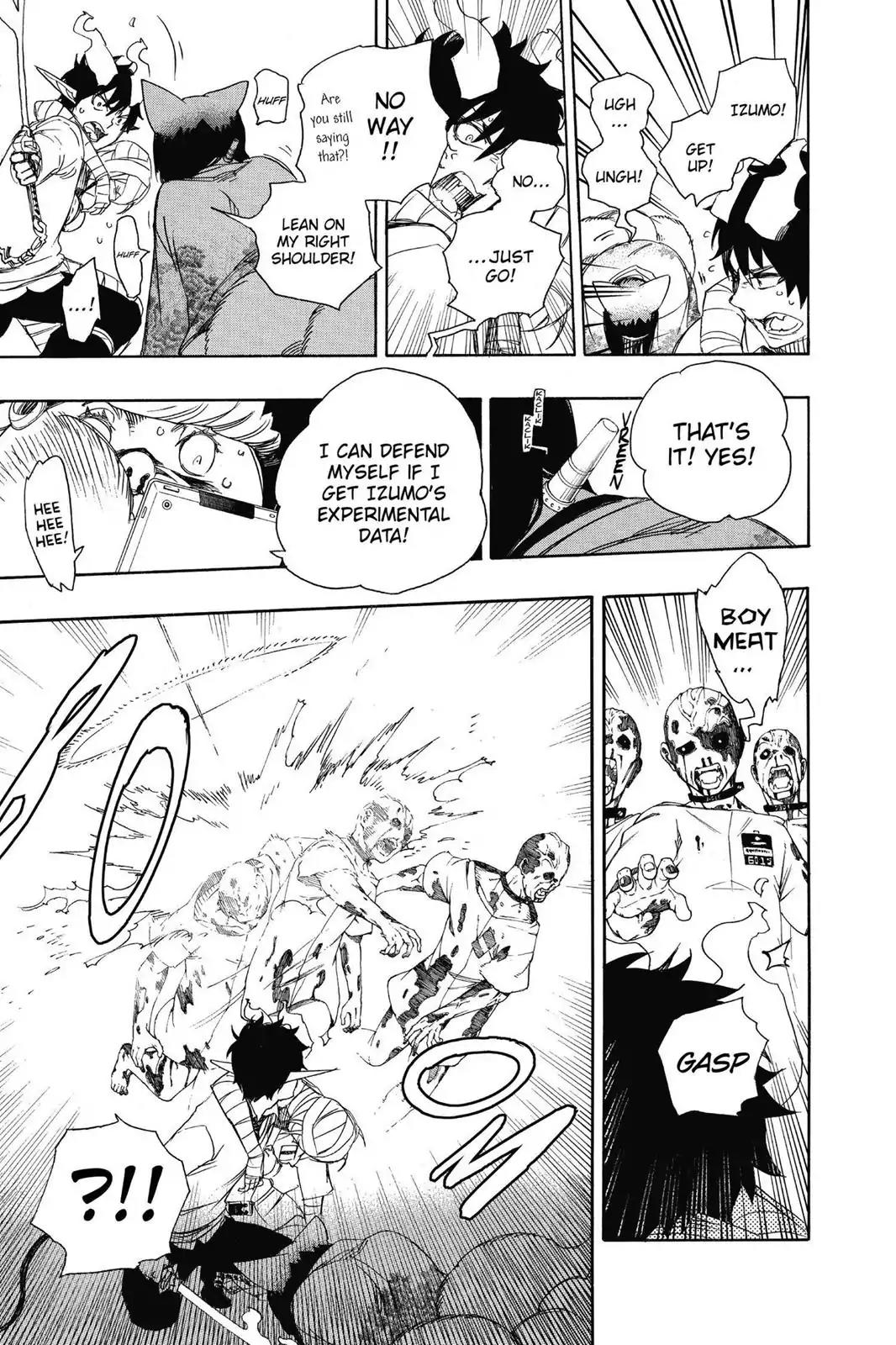 Ao no Exorcist Chapter 61 page 12 - Chapter 61: Treasure