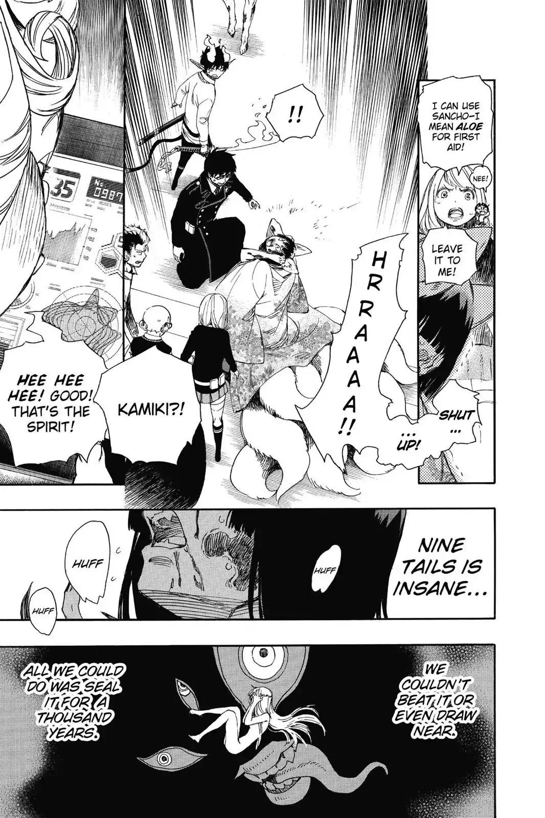 Ao no Exorcist Chapter 61 page 14 - Chapter 61: Treasure