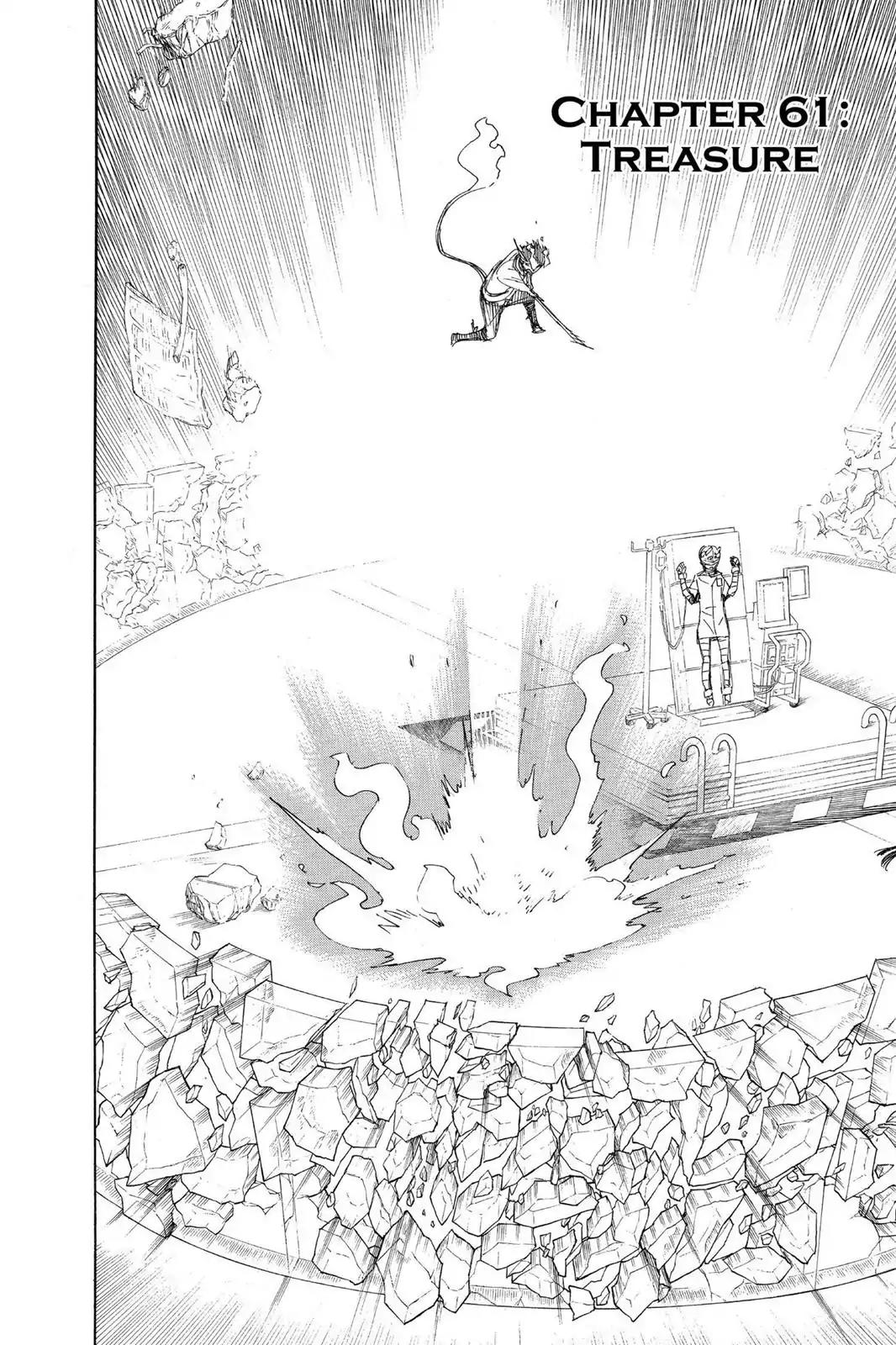 Ao no Exorcist Chapter 61 page 2 - Chapter 61: Treasure