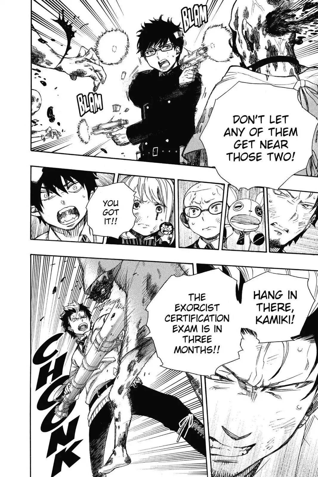 Ao no Exorcist Chapter 61 page 21 - Chapter 61: Treasure
