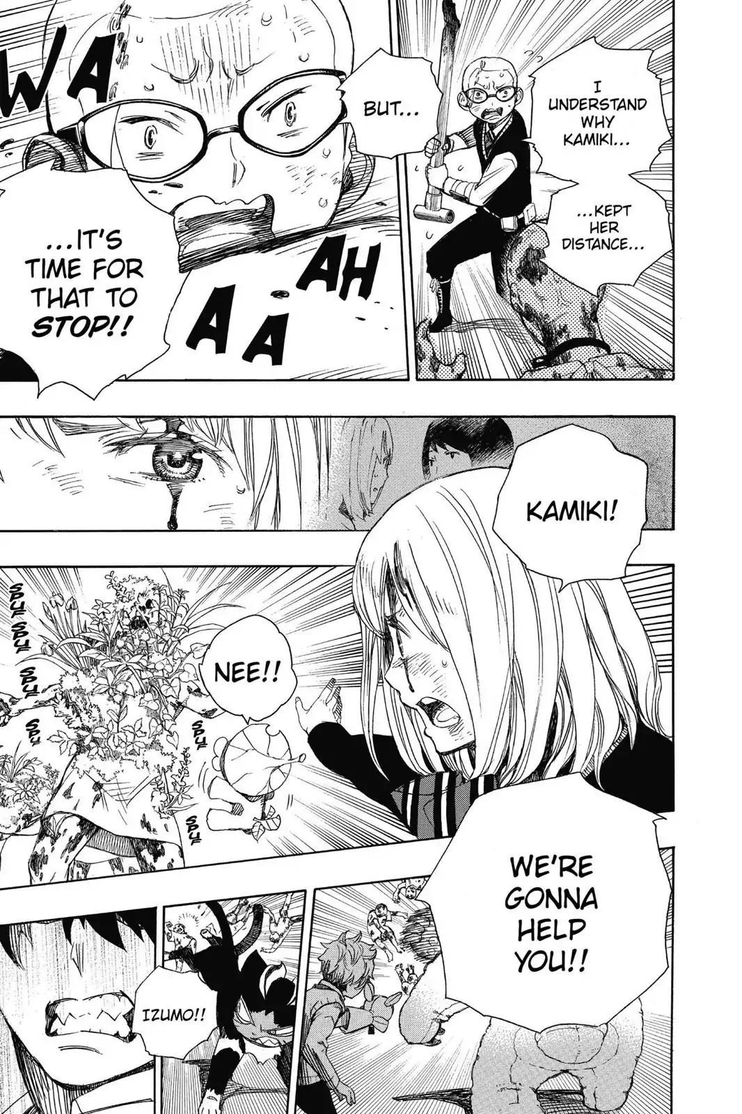 Ao no Exorcist Chapter 61 page 22 - Chapter 61: Treasure