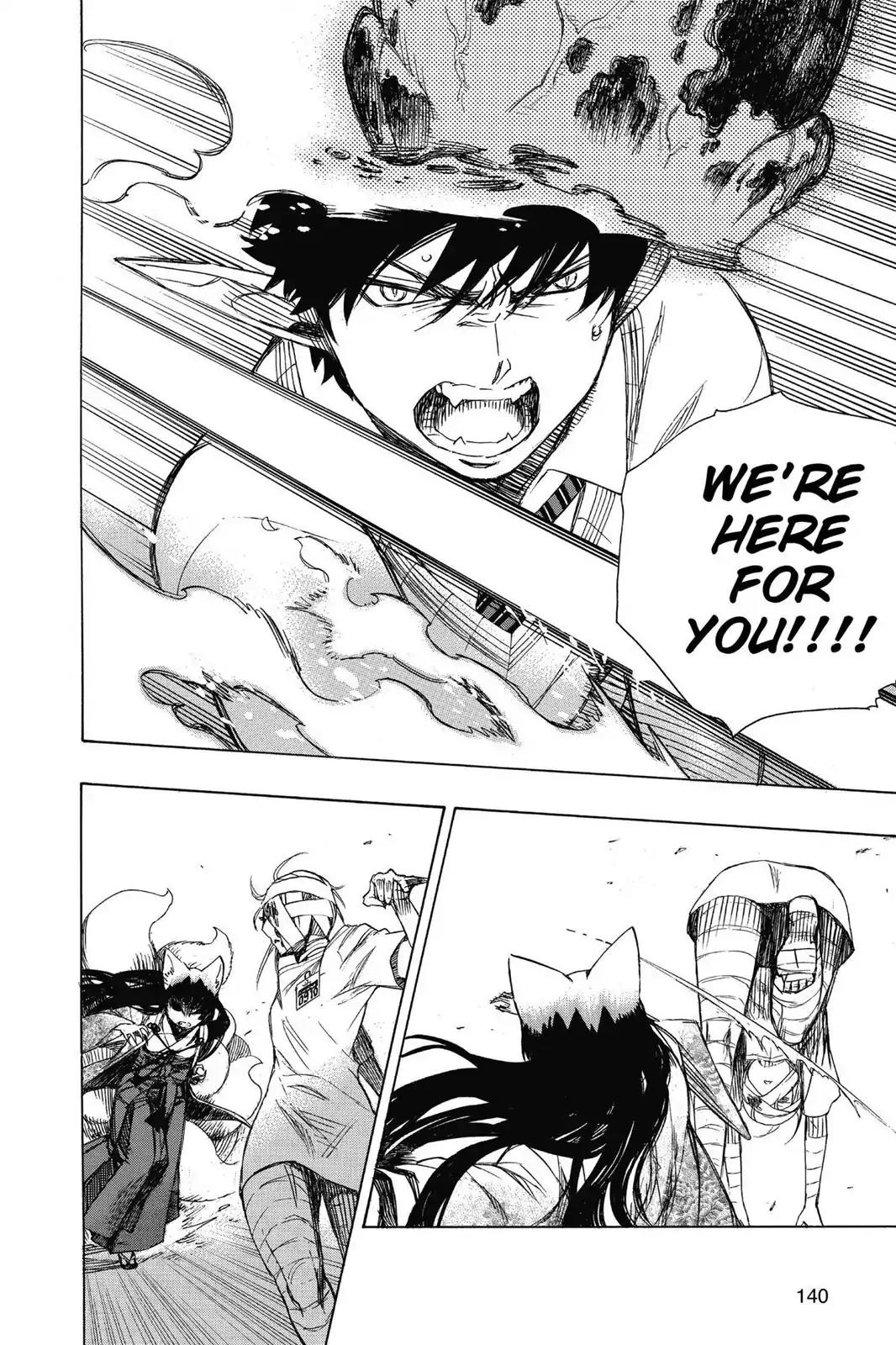 Ao no Exorcist Chapter 61 page 23 - Chapter 61: Treasure