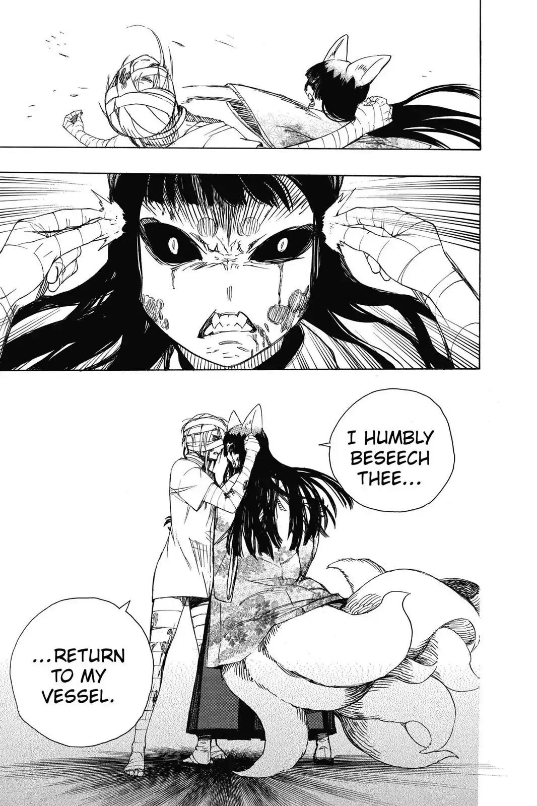 Ao no Exorcist Chapter 61 page 24 - Chapter 61: Treasure