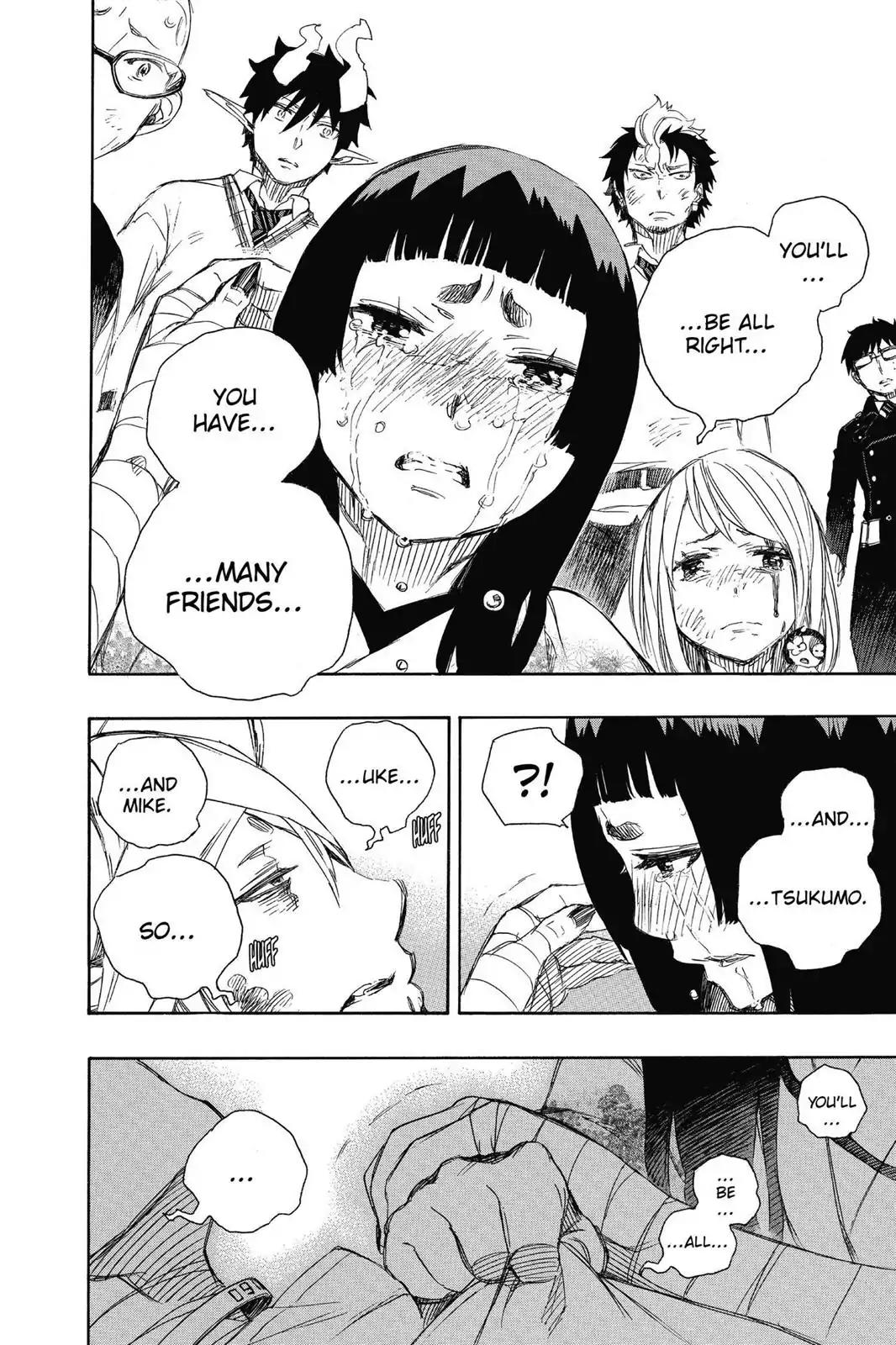 Ao no Exorcist Chapter 61 page 33 - Chapter 61: Treasure