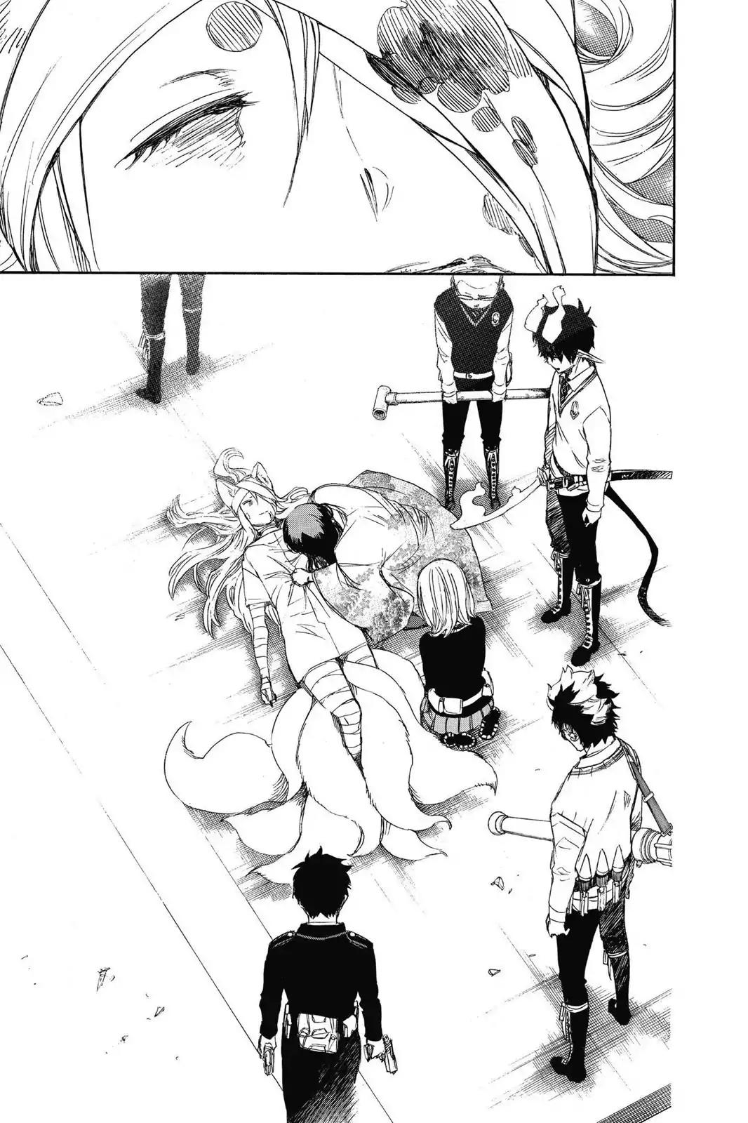 Ao no Exorcist Chapter 61 page 34 - Chapter 61: Treasure