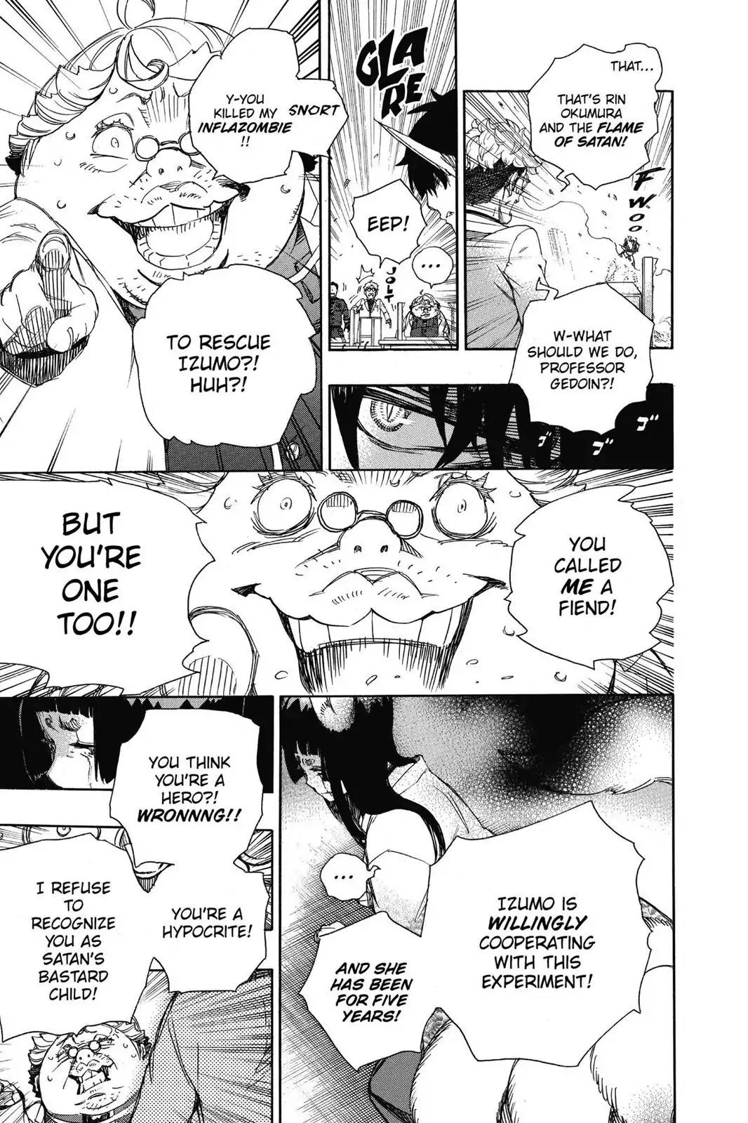 Ao no Exorcist Chapter 61 page 5 - Chapter 61: Treasure
