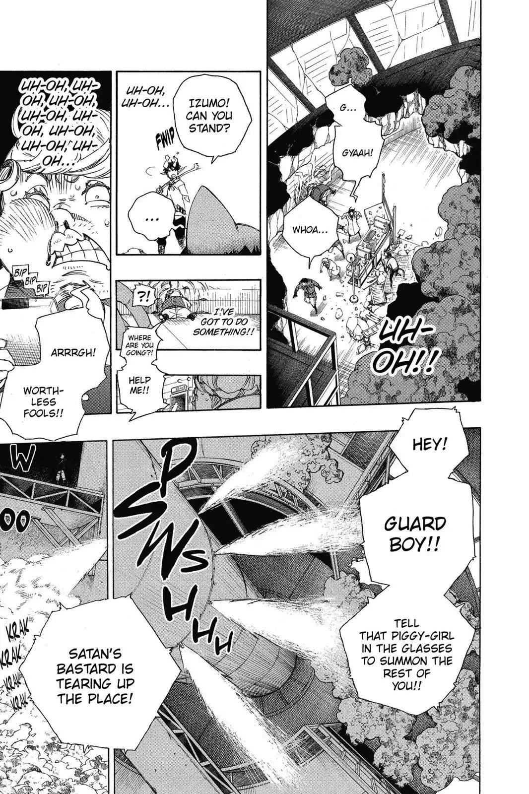 Ao no Exorcist Chapter 61 page 8 - Chapter 61: Treasure