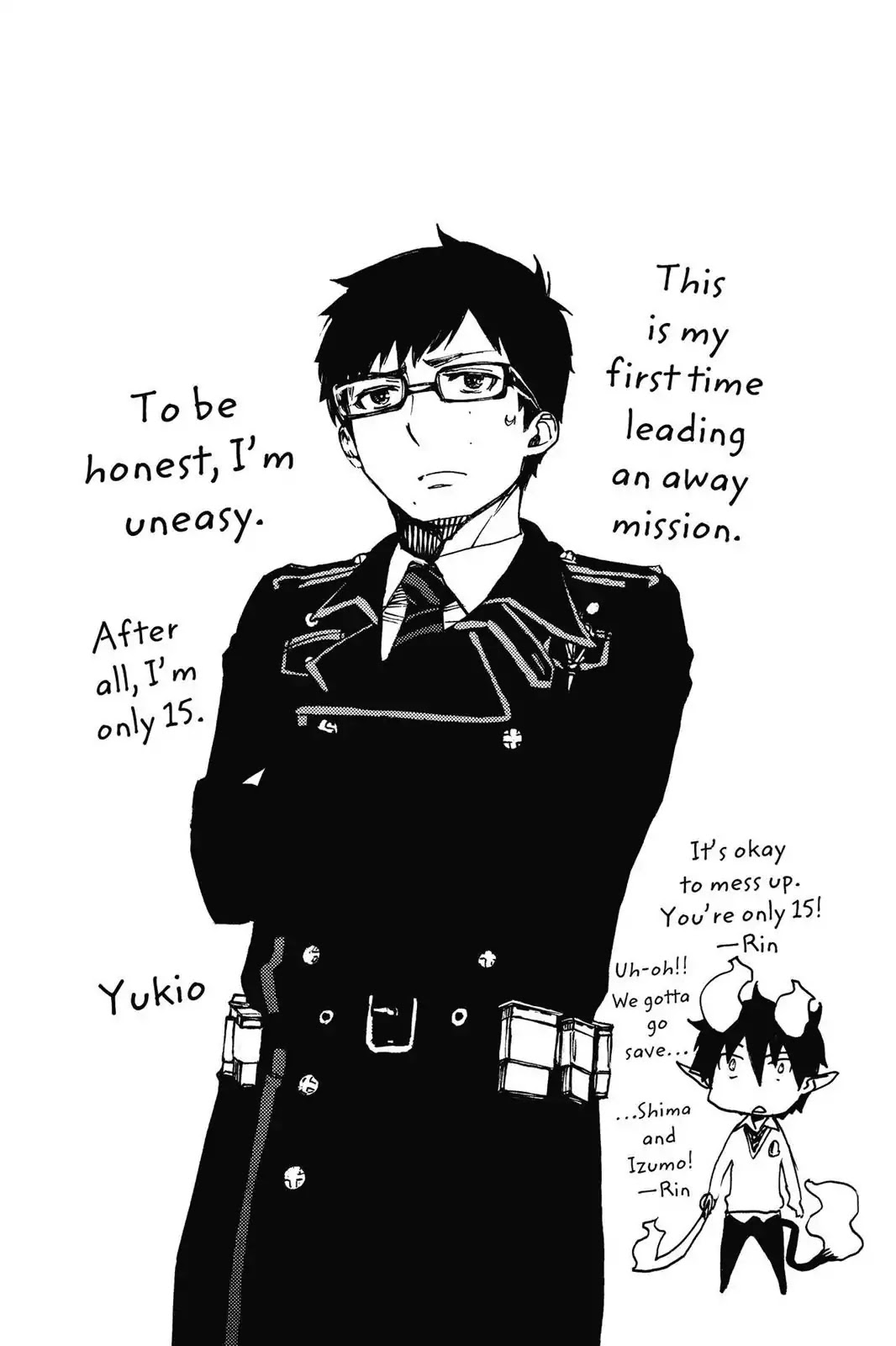 Ao no Exorcist Chapter 62.5 page 6 - Vol.14 Chapter Bonus: An Illustrated Guide to Demons (2)