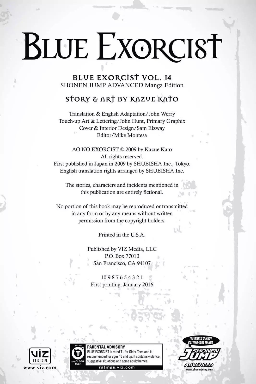 Ao no Exorcist Chapter 62.5 page 9 - Vol.14 Chapter Bonus: An Illustrated Guide to Demons (2)