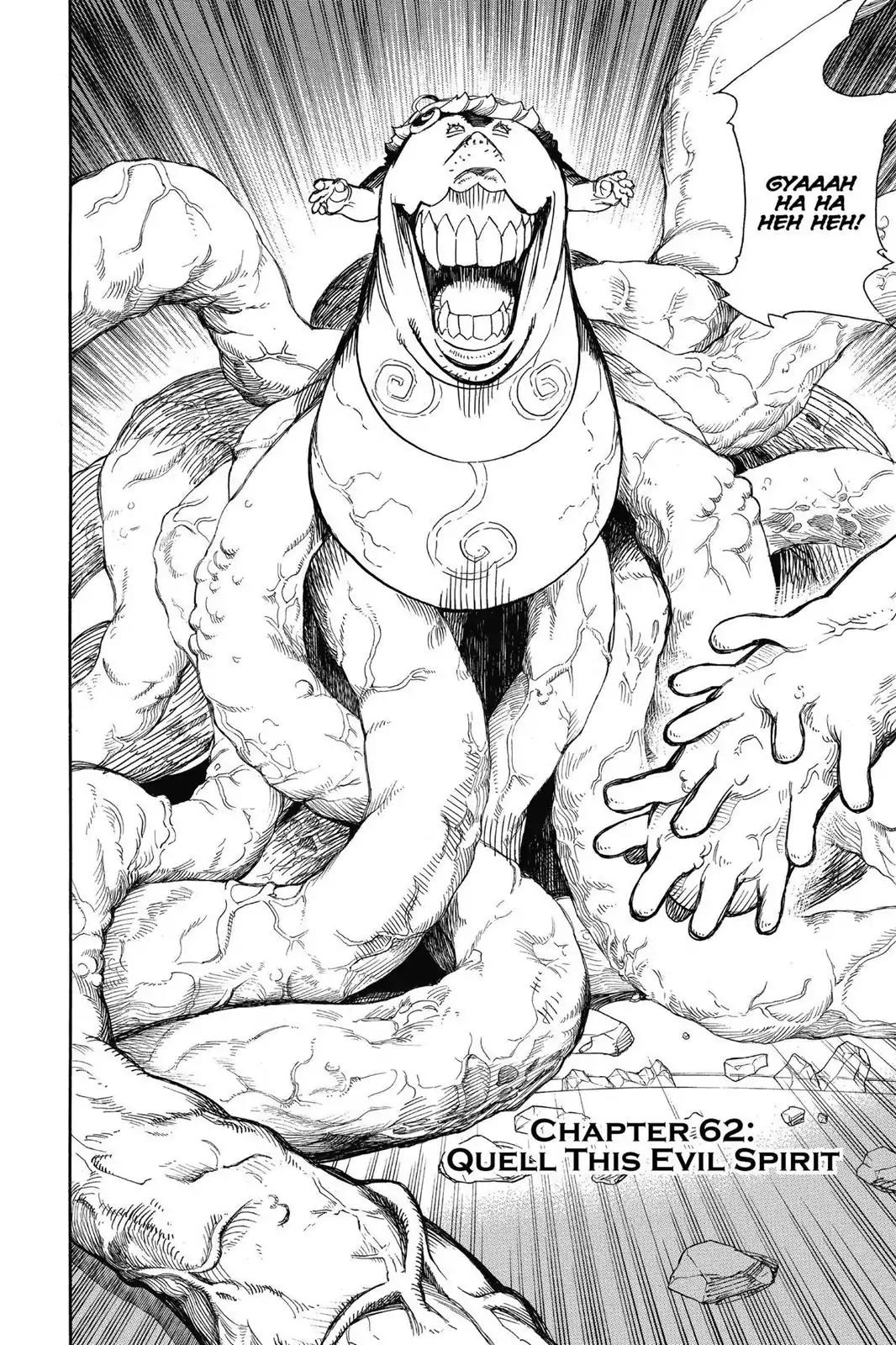 Ao no Exorcist Chapter 62 page 10 - Chapter 62: Quell This Evil Spirit