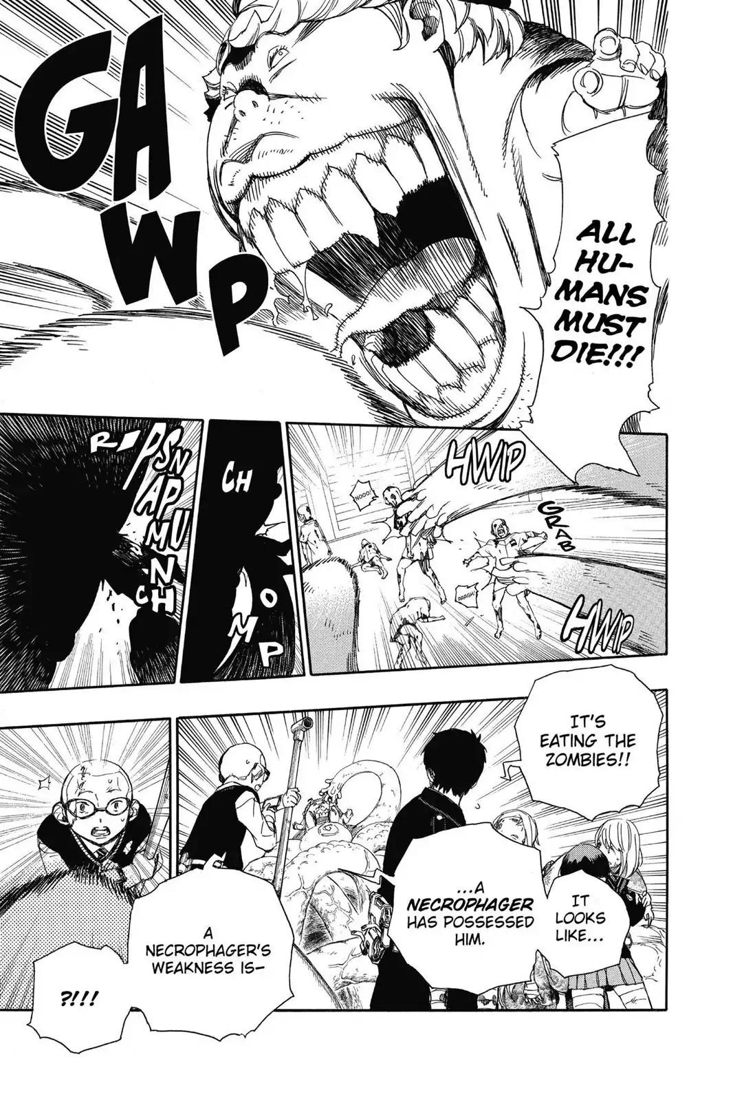 Ao no Exorcist Chapter 62 page 11 - Chapter 62: Quell This Evil Spirit