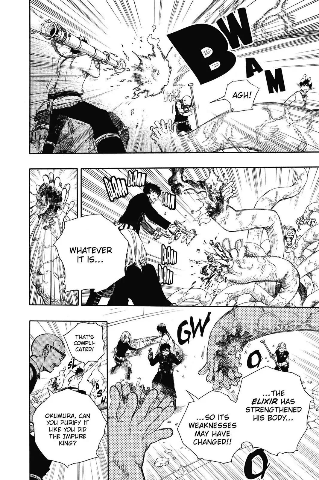 Ao no Exorcist Chapter 62 page 12 - Chapter 62: Quell This Evil Spirit