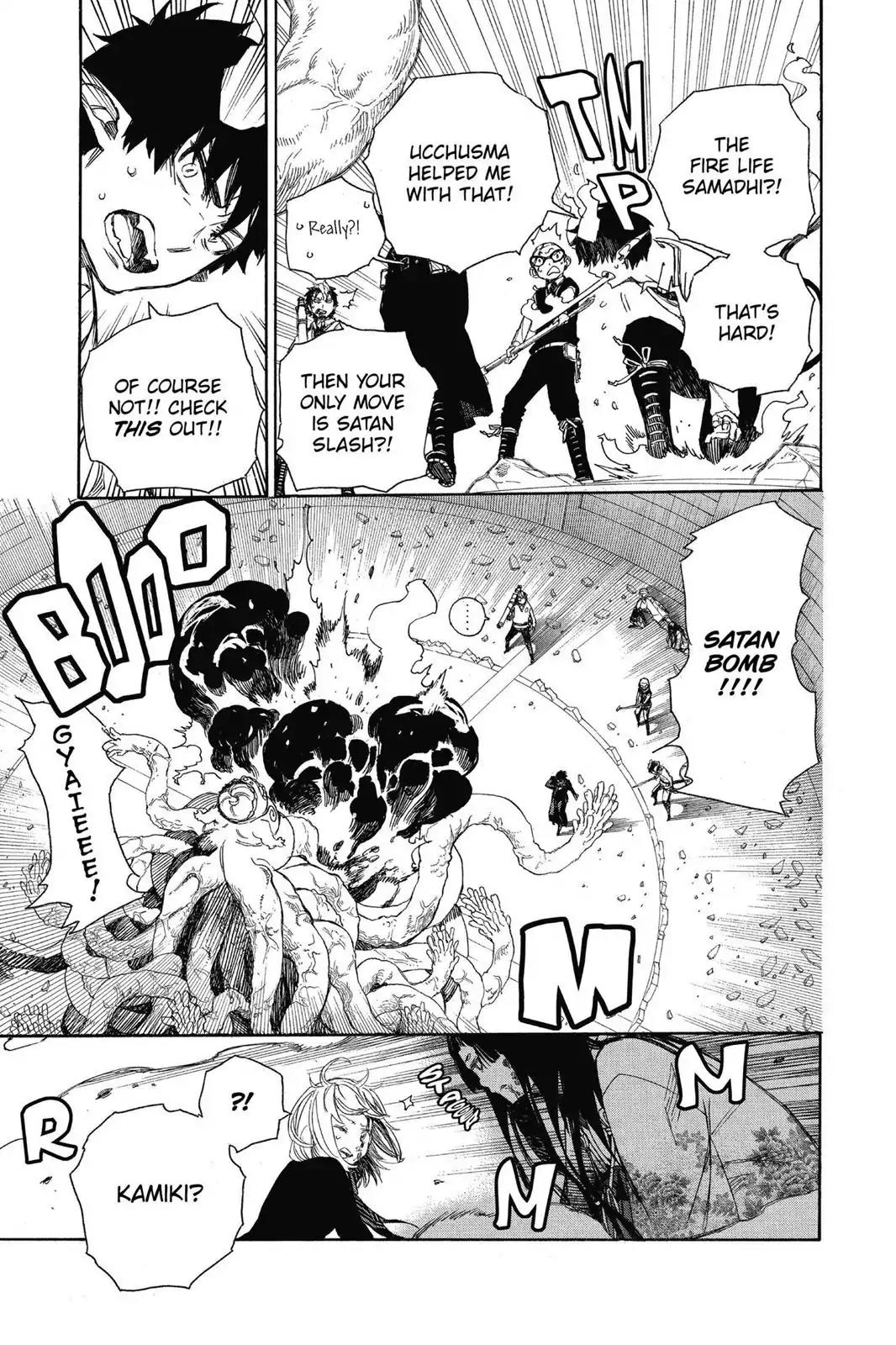 Ao no Exorcist Chapter 62 page 13 - Chapter 62: Quell This Evil Spirit
