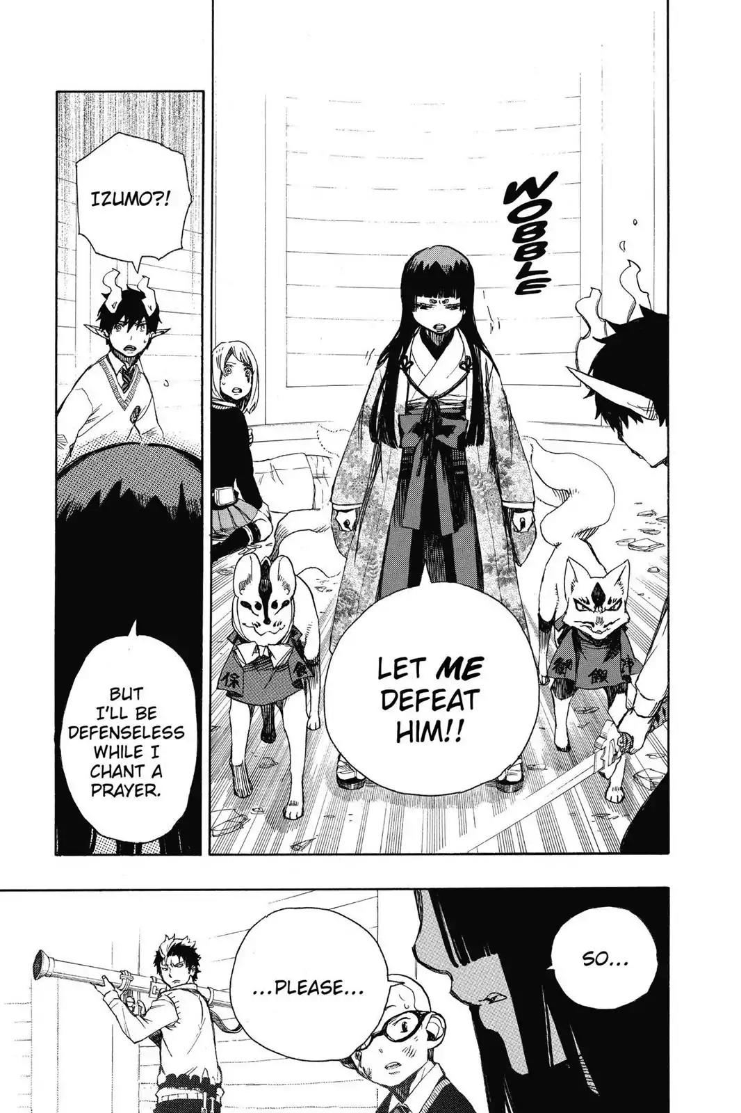 Ao no Exorcist Chapter 62 page 18 - Chapter 62: Quell This Evil Spirit