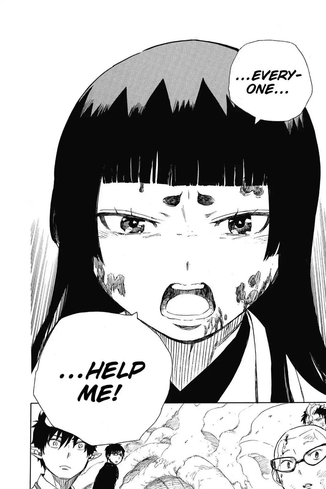 Ao no Exorcist Chapter 62 page 19 - Chapter 62: Quell This Evil Spirit
