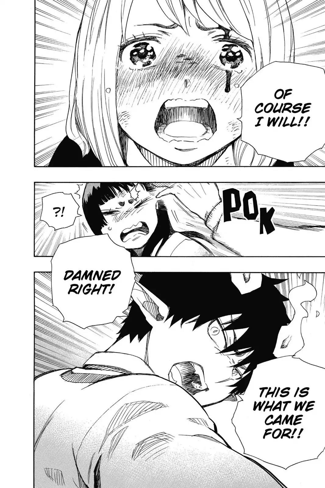 Ao no Exorcist Chapter 62 page 21 - Chapter 62: Quell This Evil Spirit