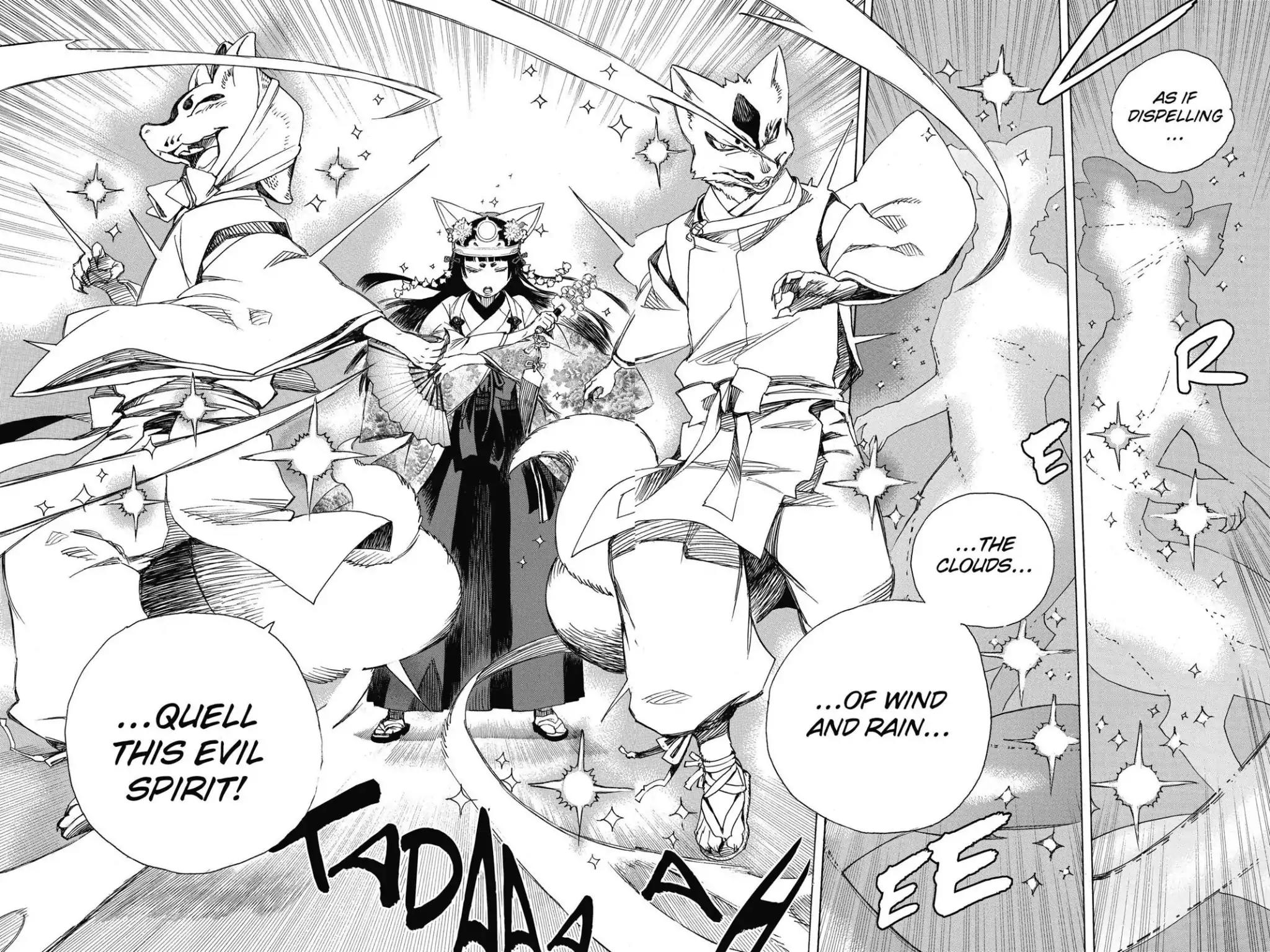 Ao no Exorcist Chapter 62 page 27 - Chapter 62: Quell This Evil Spirit