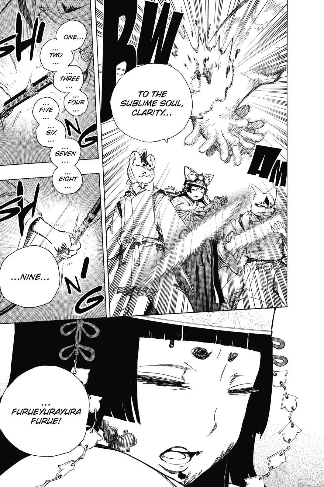 Ao no Exorcist Chapter 62 page 29 - Chapter 62: Quell This Evil Spirit