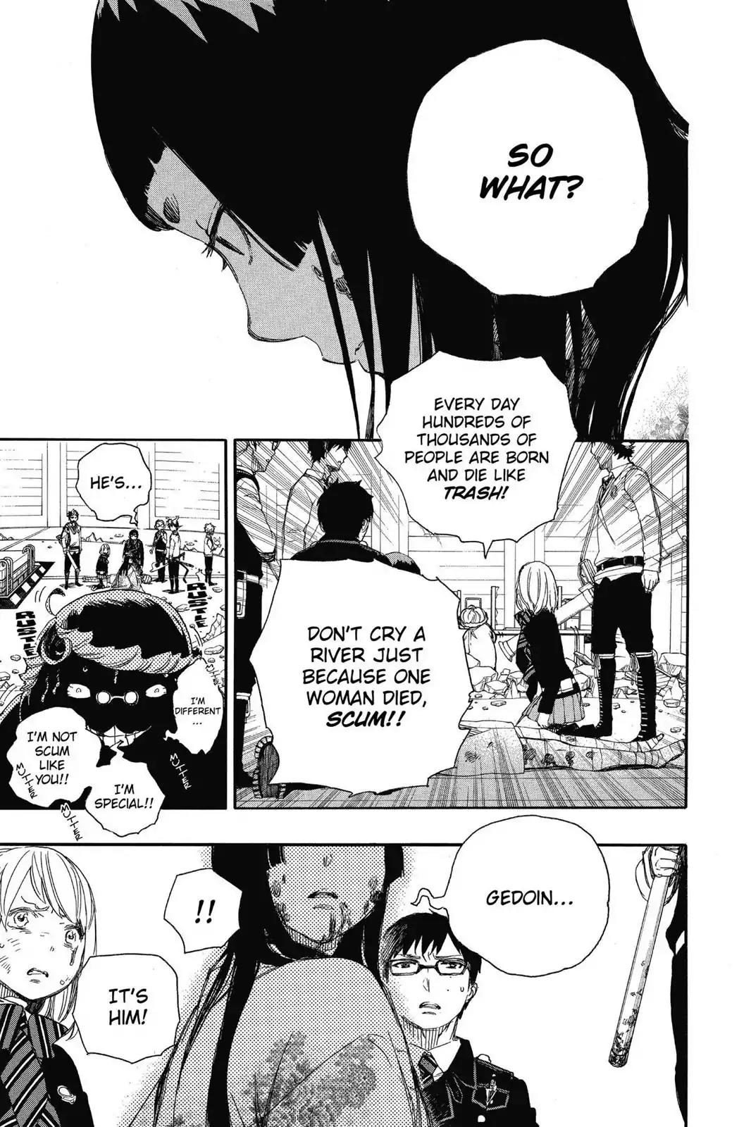Ao no Exorcist Chapter 62 page 5 - Chapter 62: Quell This Evil Spirit
