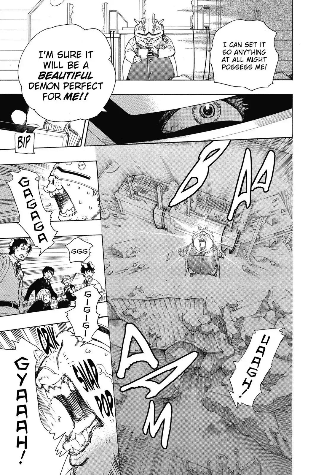 Ao no Exorcist Chapter 62 page 7 - Chapter 62: Quell This Evil Spirit