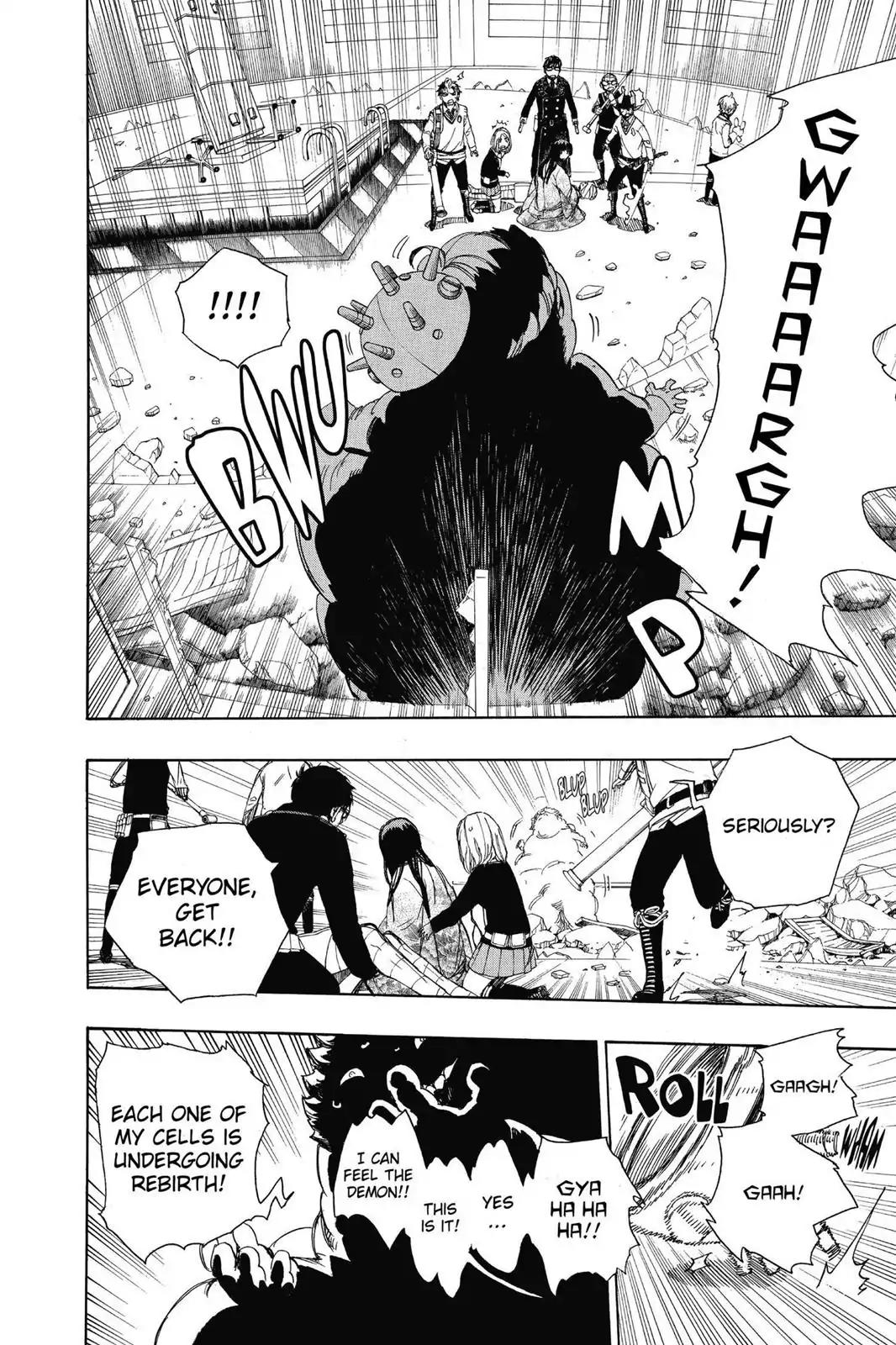 Ao no Exorcist Chapter 62 page 8 - Chapter 62: Quell This Evil Spirit