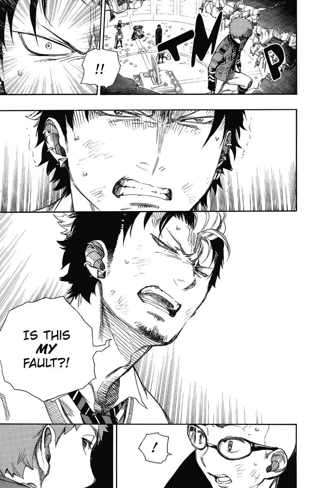 Ao no Exorcist Chapter 63 page 13 - Chapter 63: Goodbye