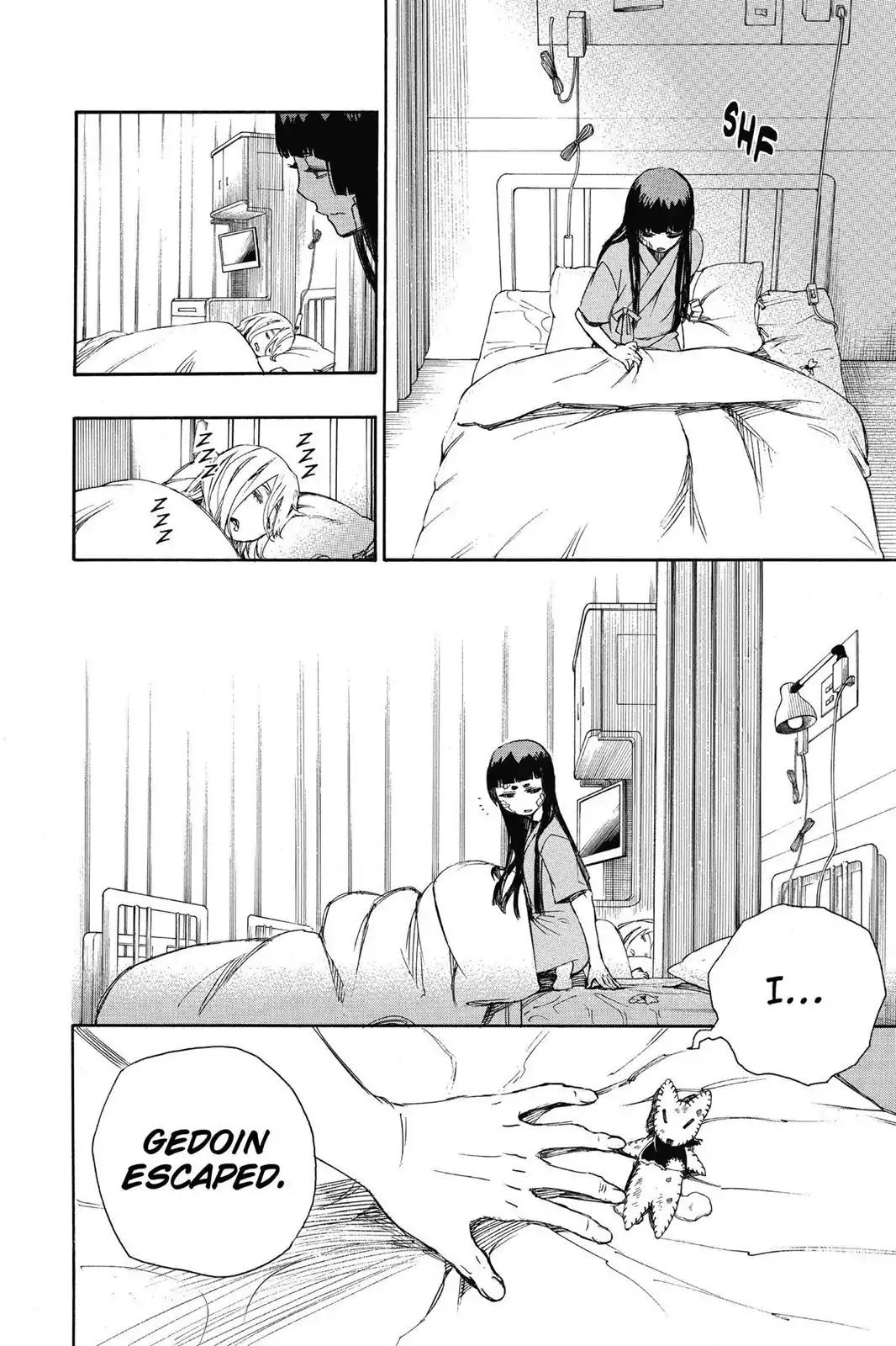 Ao no Exorcist Chapter 63 page 22 - Chapter 63: Goodbye