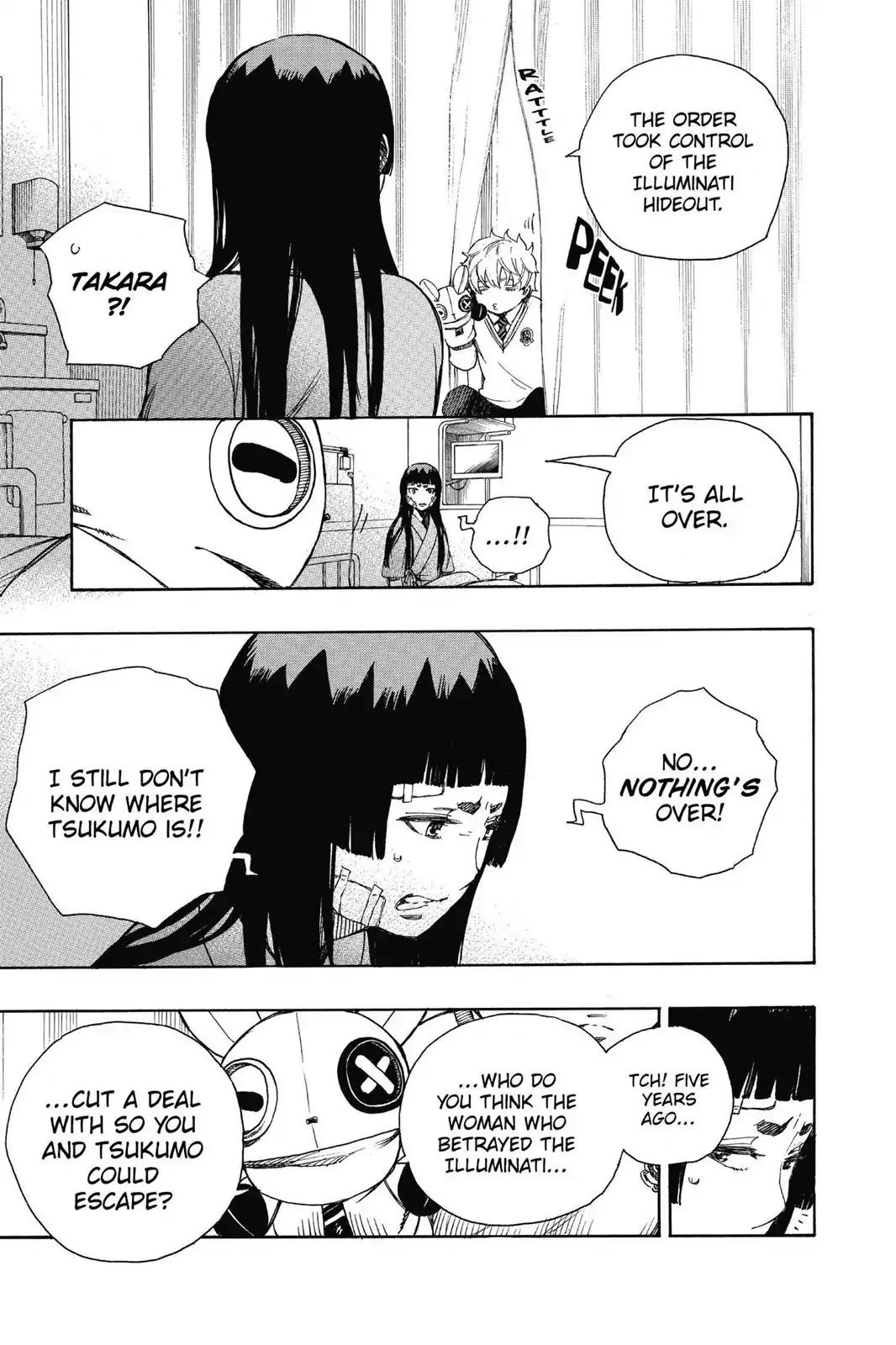Ao no Exorcist Chapter 63 page 23 - Chapter 63: Goodbye