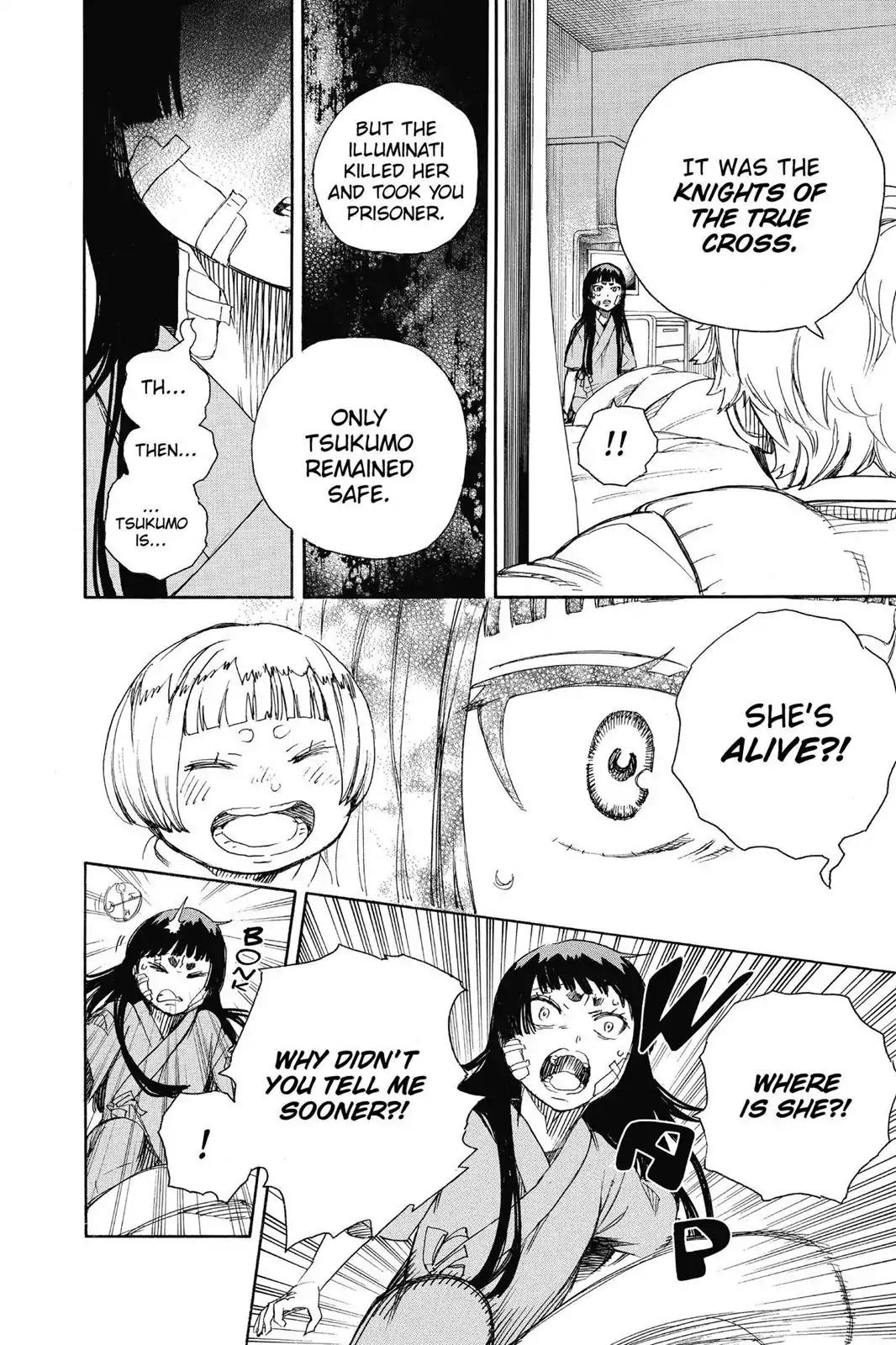 Ao no Exorcist Chapter 63 page 24 - Chapter 63: Goodbye