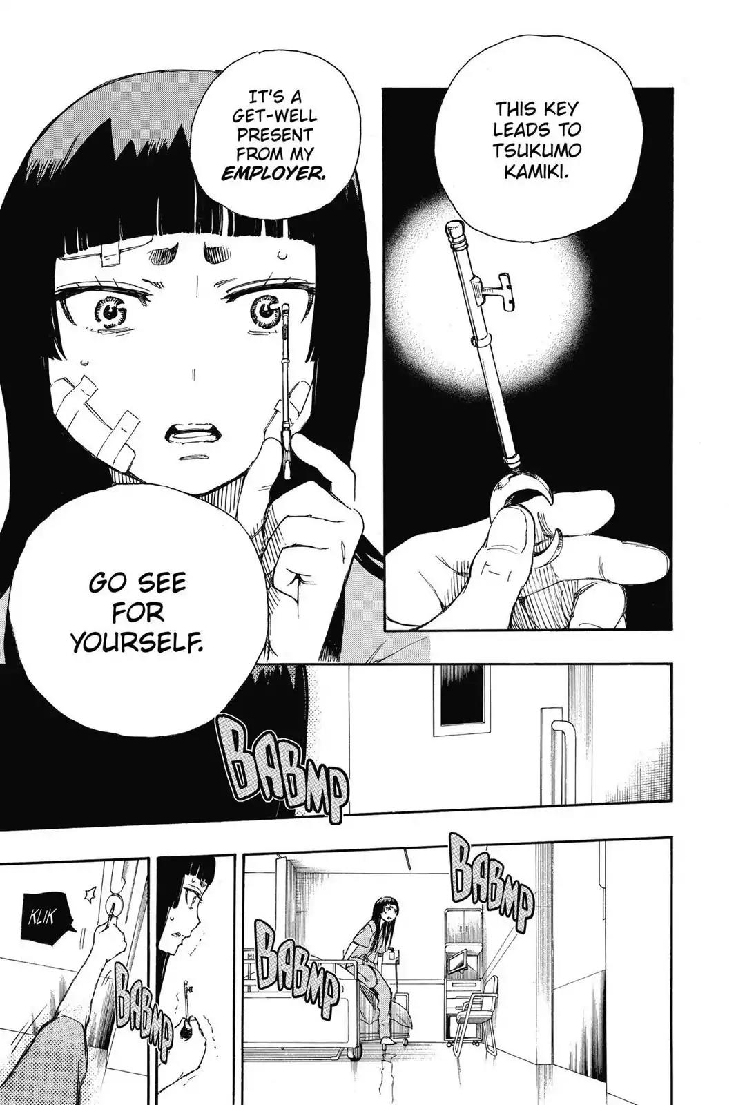 Ao no Exorcist Chapter 63 page 25 - Chapter 63: Goodbye