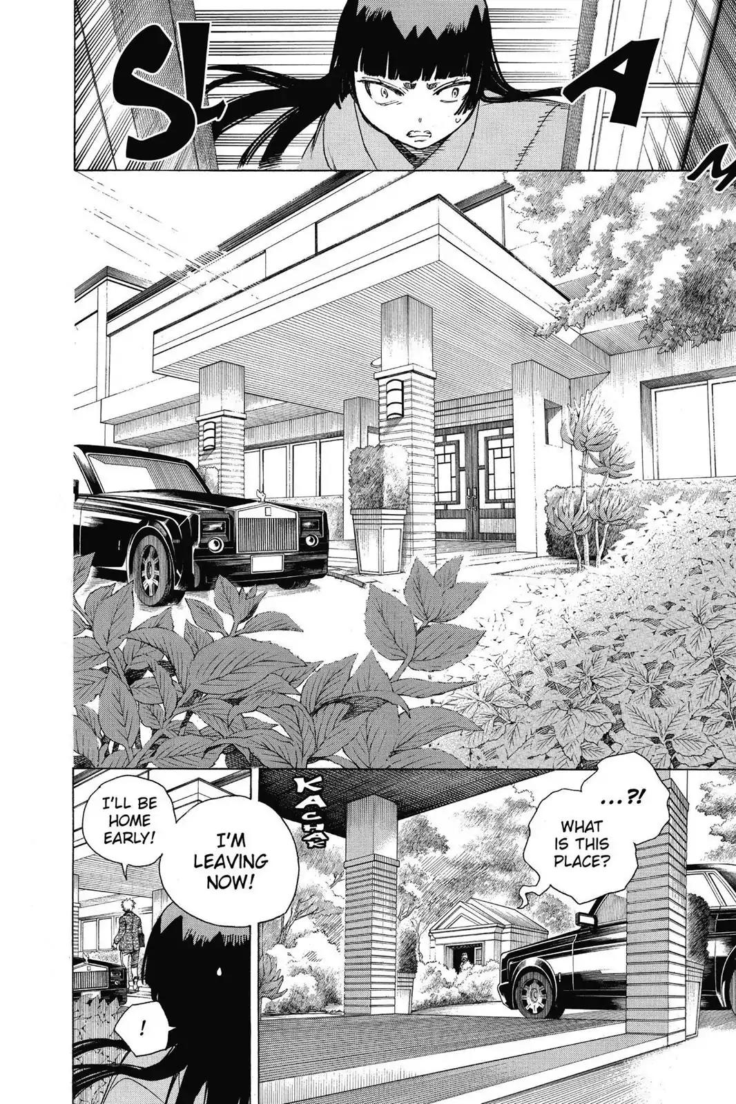 Ao no Exorcist Chapter 63 page 26 - Chapter 63: Goodbye