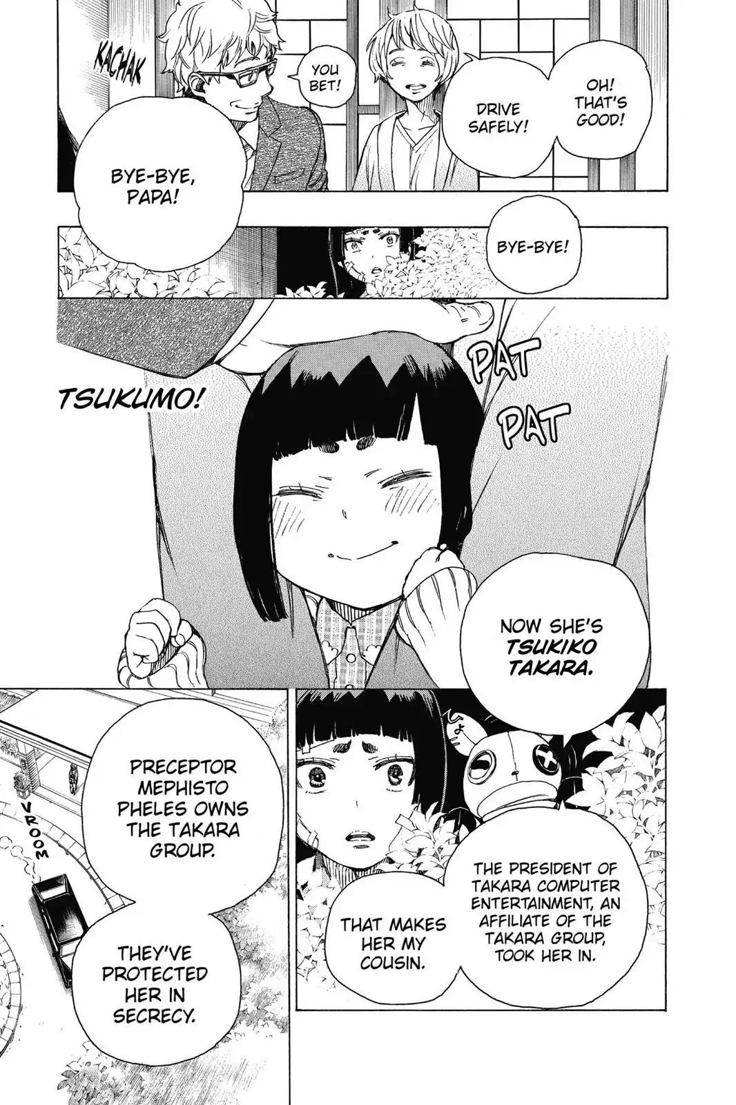 Ao no Exorcist Chapter 63 page 27 - Chapter 63: Goodbye