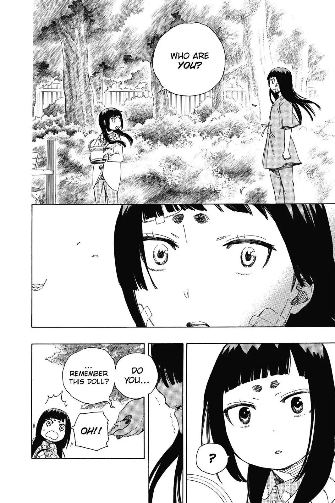 Ao no Exorcist Chapter 63 page 30 - Chapter 63: Goodbye