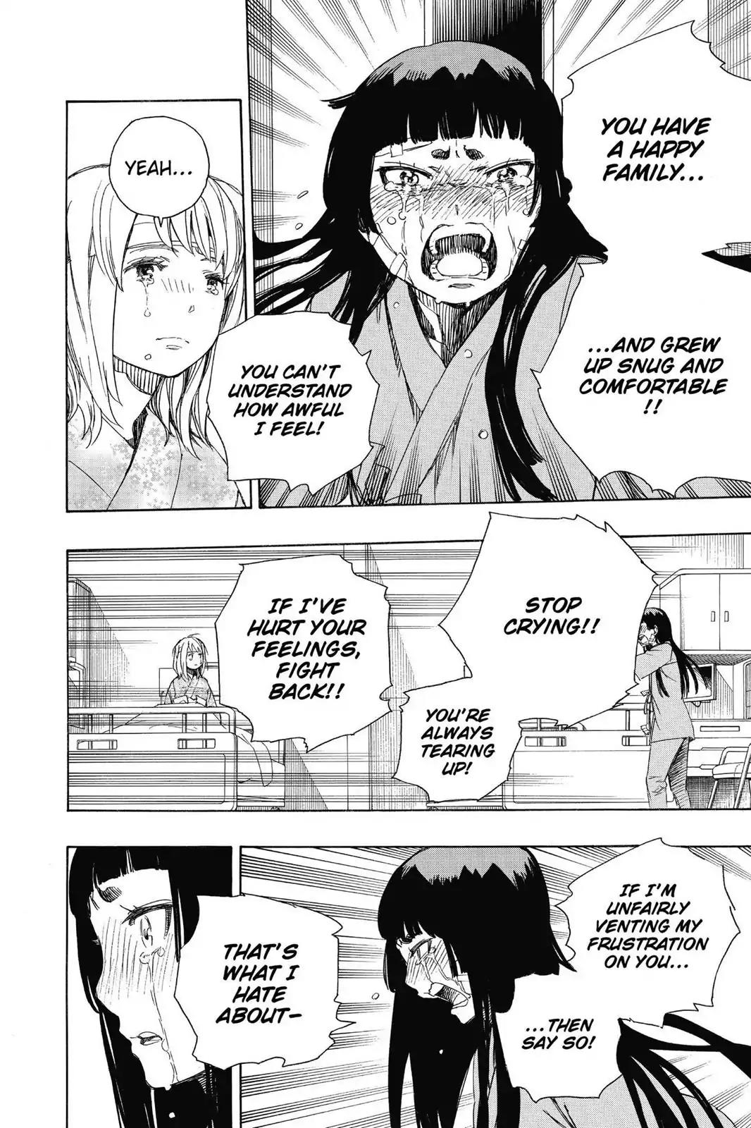 Ao no Exorcist Chapter 63 page 36 - Chapter 63: Goodbye