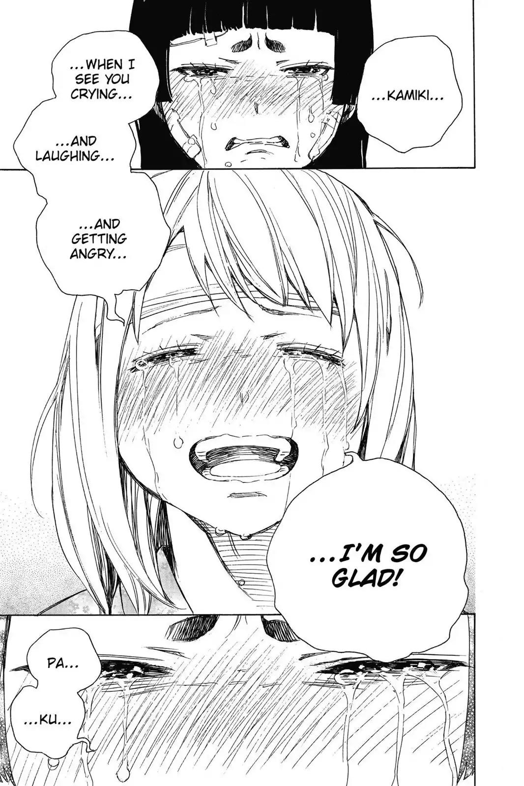 Ao no Exorcist Chapter 63 page 39 - Chapter 63: Goodbye
