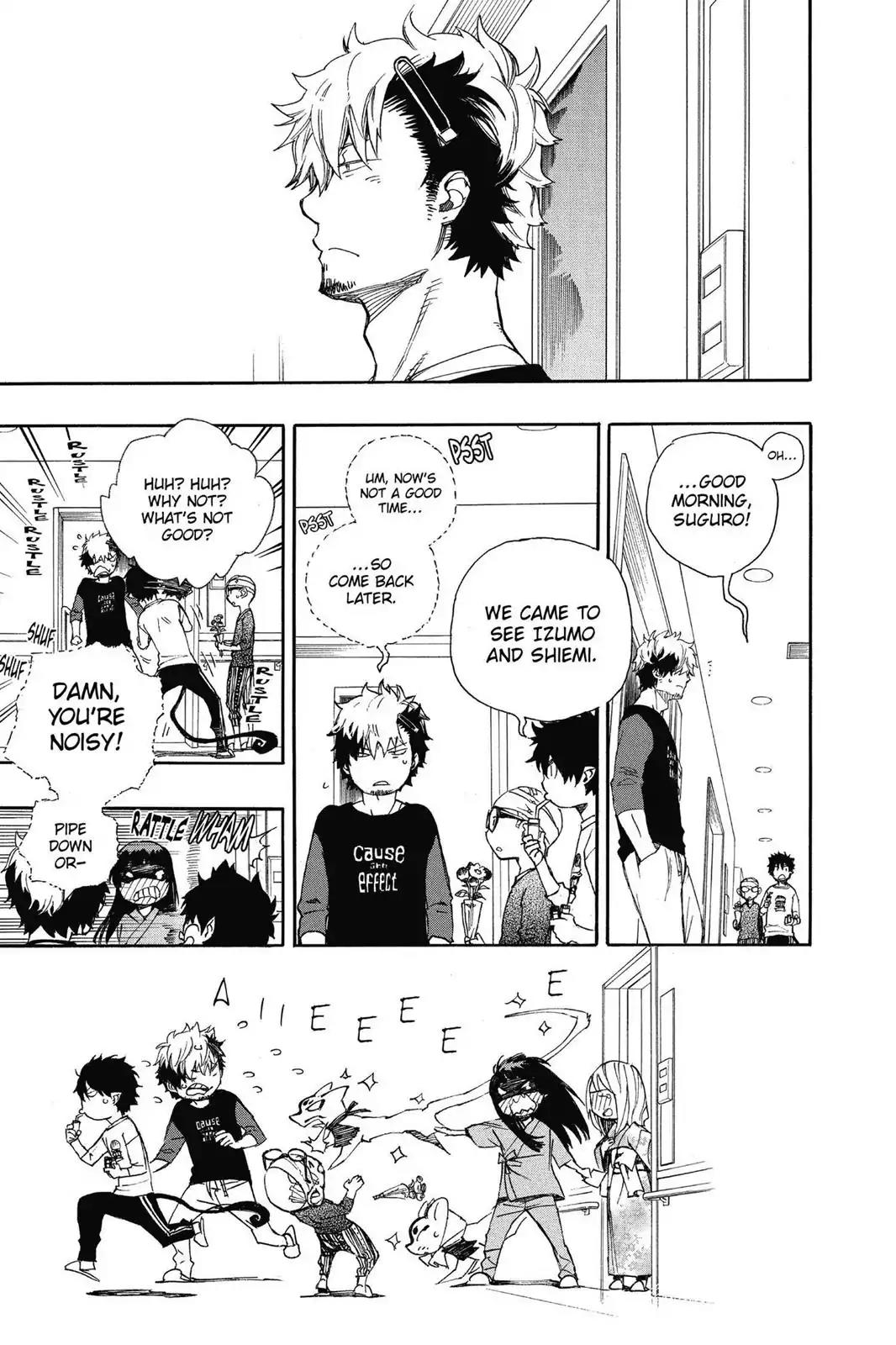 Ao no Exorcist Chapter 63 page 41 - Chapter 63: Goodbye