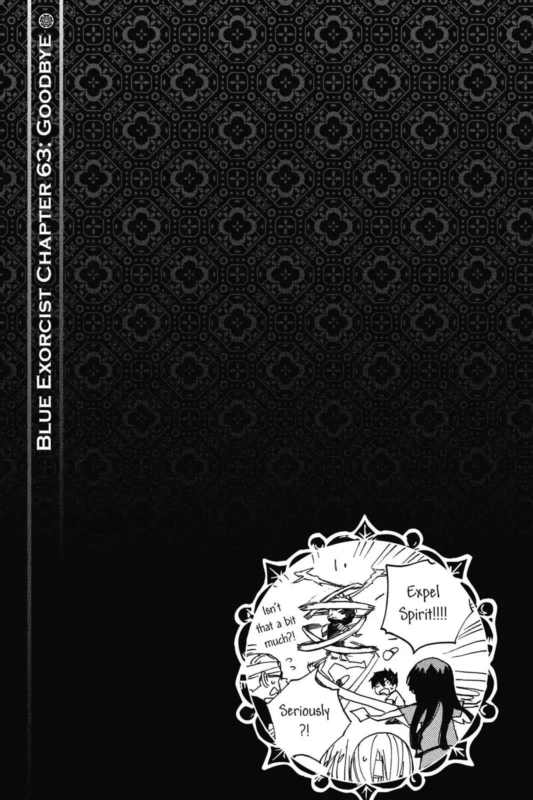 Ao no Exorcist Chapter 63 page 42 - Chapter 63: Goodbye
