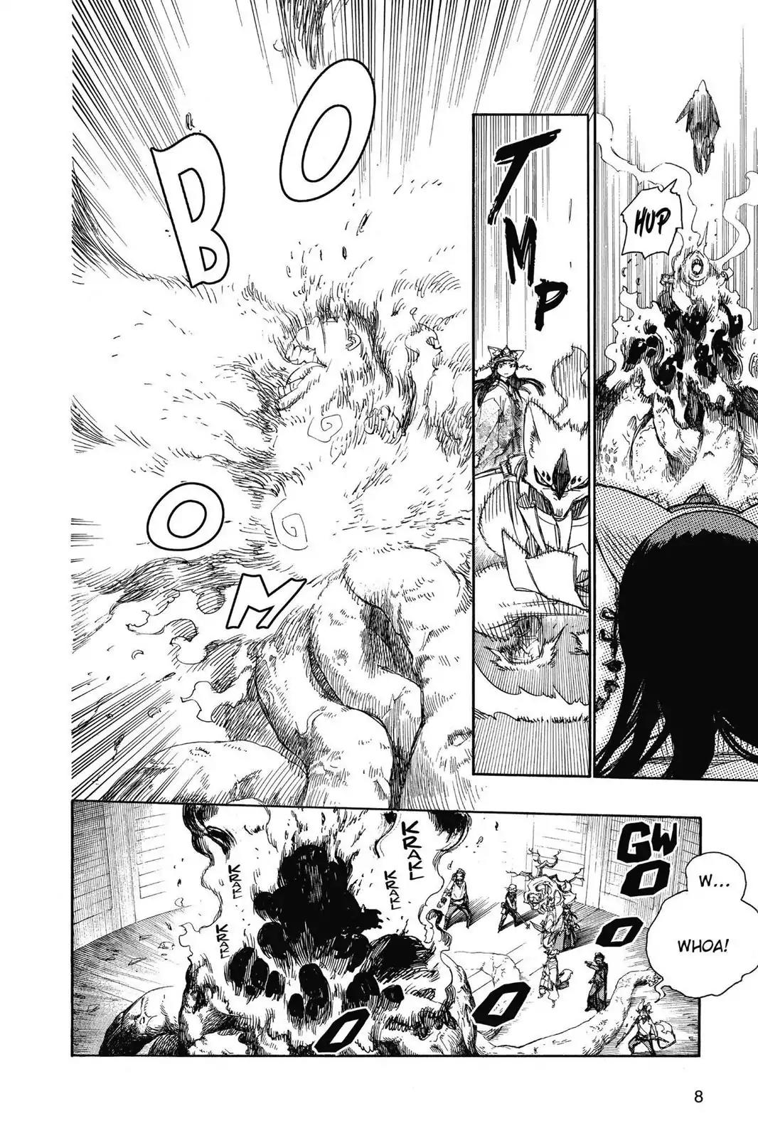 Ao no Exorcist Chapter 63 page 8 - Chapter 63: Goodbye