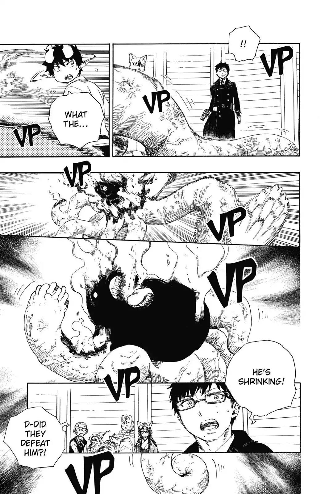 Ao no Exorcist Chapter 63 page 9 - Chapter 63: Goodbye