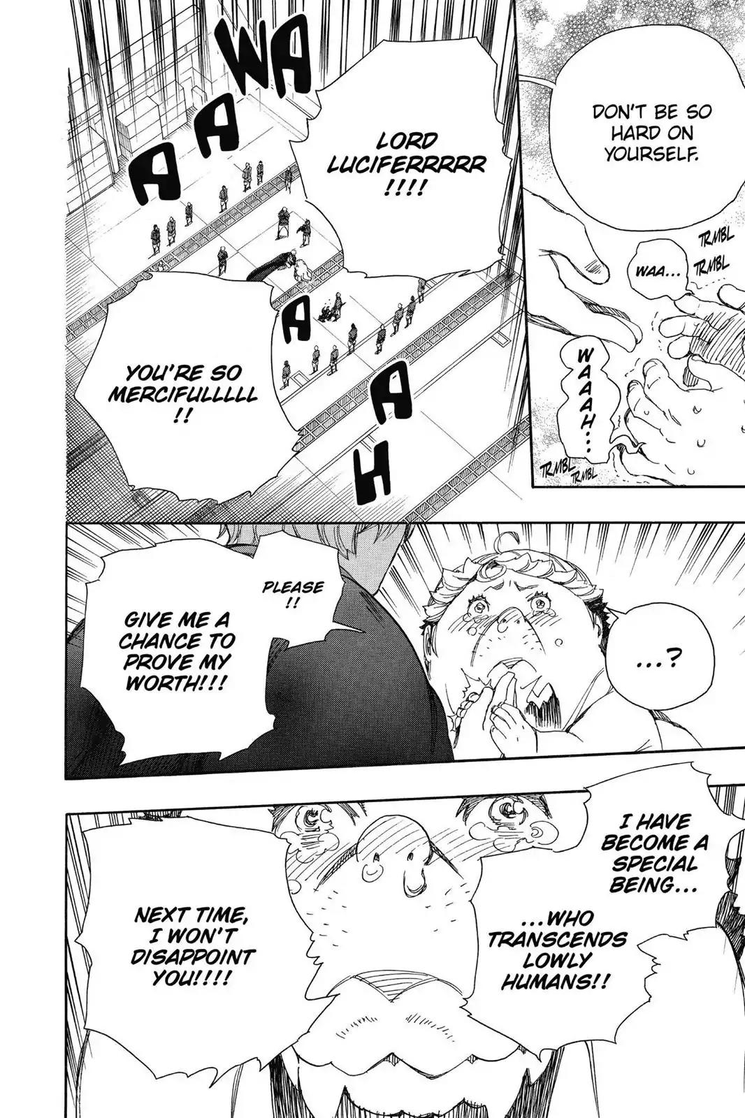 Ao no Exorcist Chapter 64 page 17 - Chapter 64: I'll Come Again