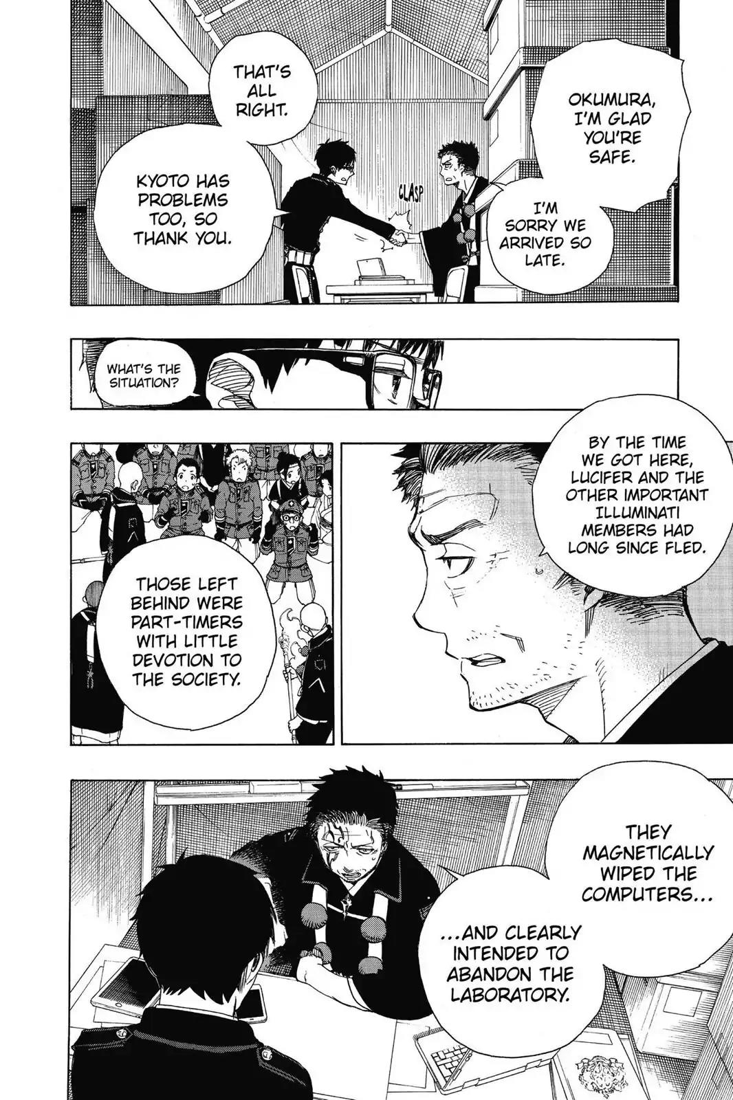 Ao no Exorcist Chapter 64 page 2 - Chapter 64: I'll Come Again