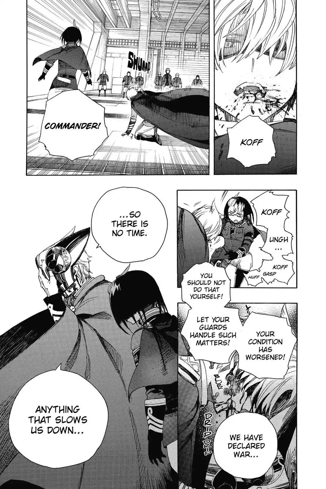 Ao no Exorcist Chapter 64 page 21 - Chapter 64: I'll Come Again