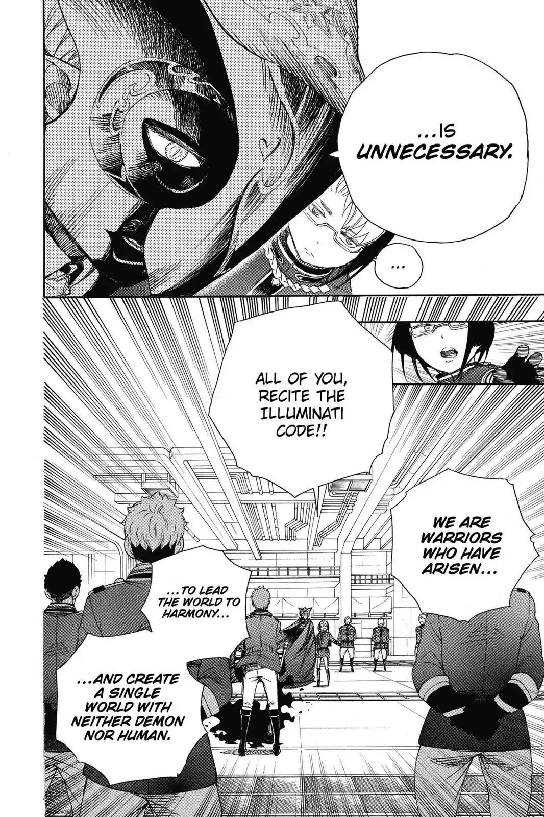 Ao no Exorcist Chapter 64 page 22 - Chapter 64: I'll Come Again