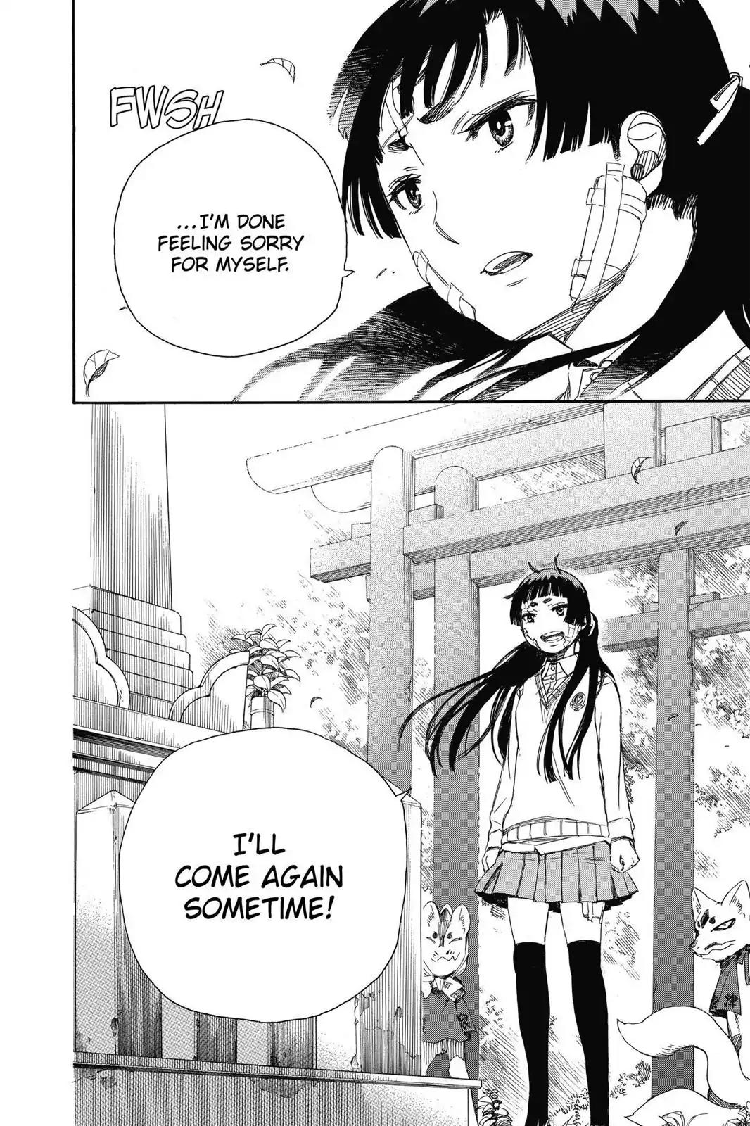 Ao no Exorcist Chapter 64 page 6 - Chapter 64: I'll Come Again