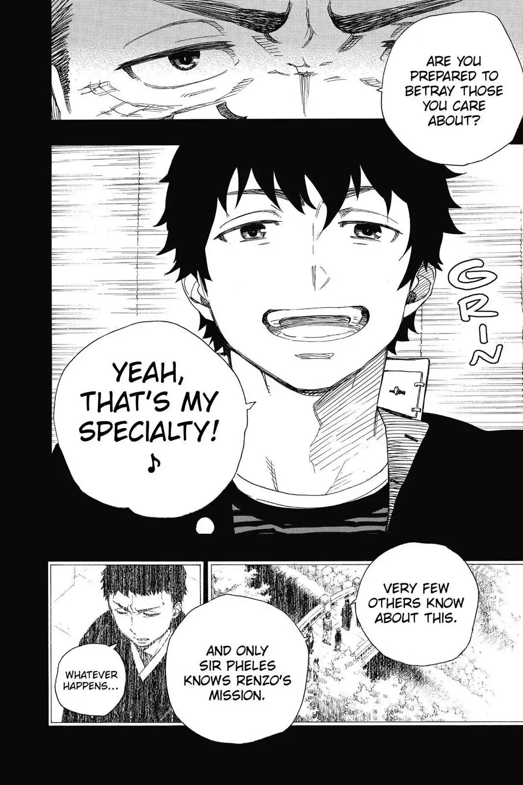 Ao no Exorcist Chapter 65 page 16 - Chapter 65: Pink Spider (1)