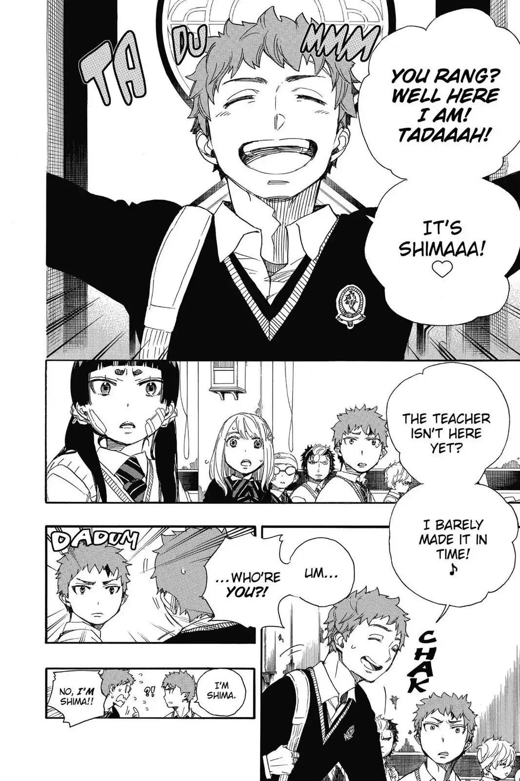 Ao no Exorcist Chapter 65 page 20 - Chapter 65: Pink Spider (1)