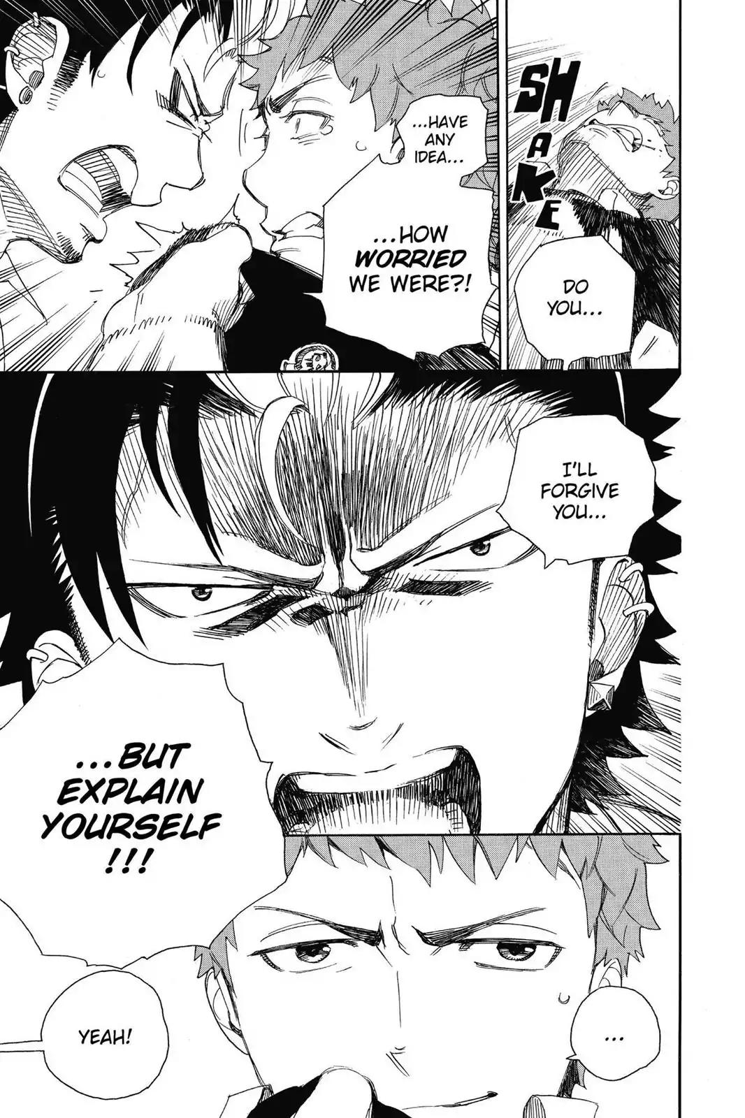 Ao no Exorcist Chapter 65 page 25 - Chapter 65: Pink Spider (1)