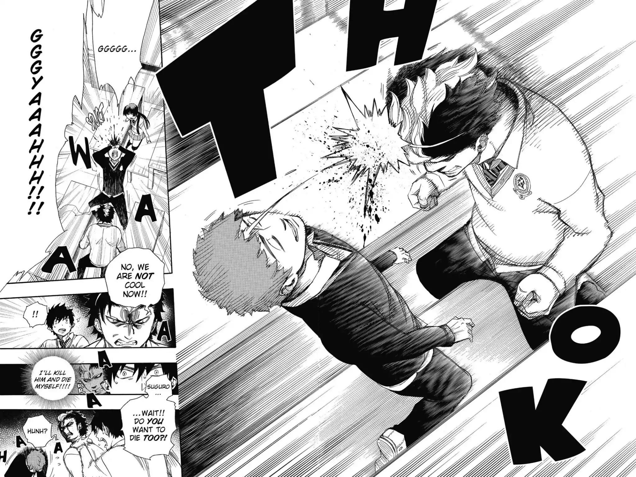 Ao no Exorcist Chapter 65 page 28 - Chapter 65: Pink Spider (1)